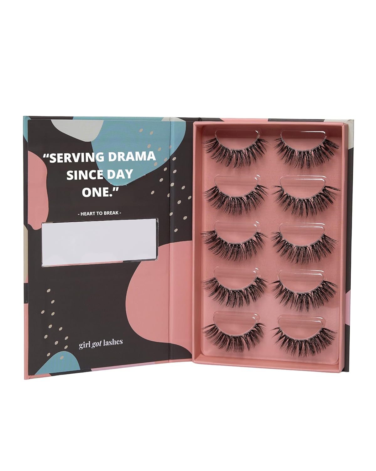 Detalle de GirlGotLashes Flutter Fling 5 Paare Wimpern đ