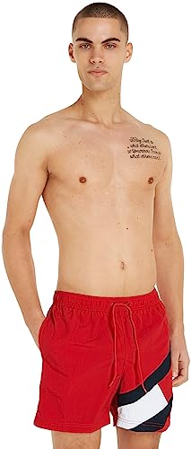 Detalle de Tommy Hilfiger SF Medium Bañador S, rojo