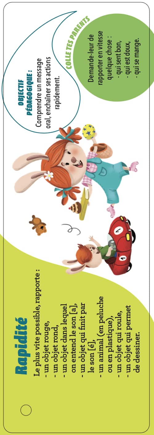 Thumbnail 4 de Les incollables – Tout le programme de la grande section, 5/6 ans: 350 pytań i odpowiedzi w 2 wachlarzach