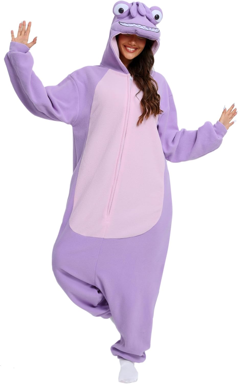 Thumbnail 6 de NAITOKE Animal Onesie Pajamas for Adults, Halloween Cartoon Design