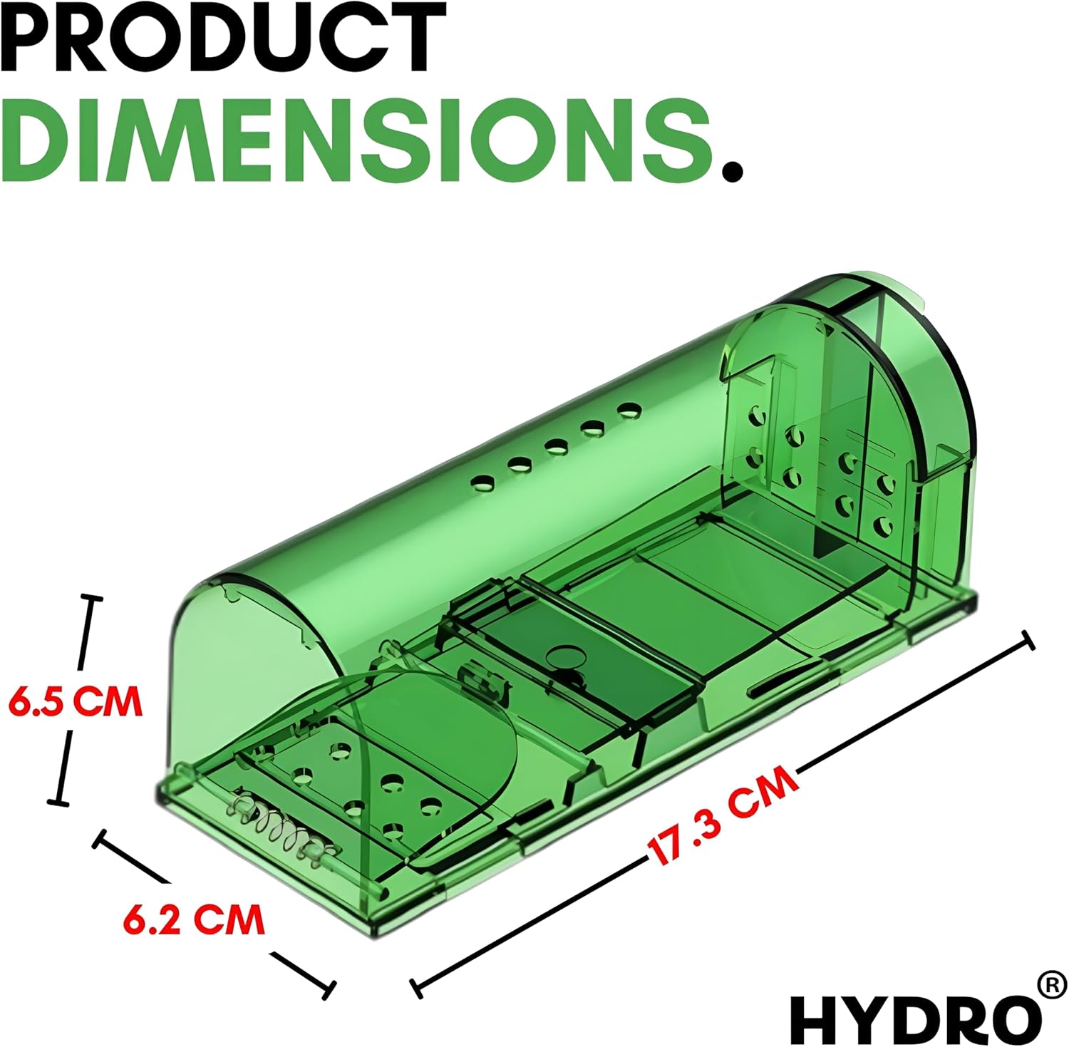 Thumbnail 3 de Humane Mouse Traps by H HYDRO SIP – 4 x Reusable Live-Catch Traps for Indoors