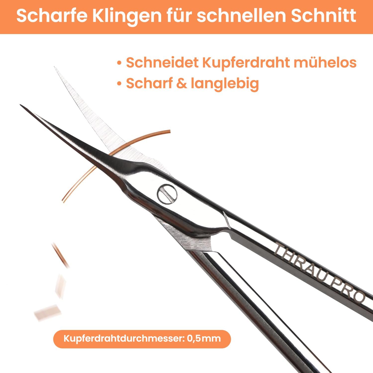 Thumbnail 2 de THRAU Ultra-Präzise Nagelhautschere