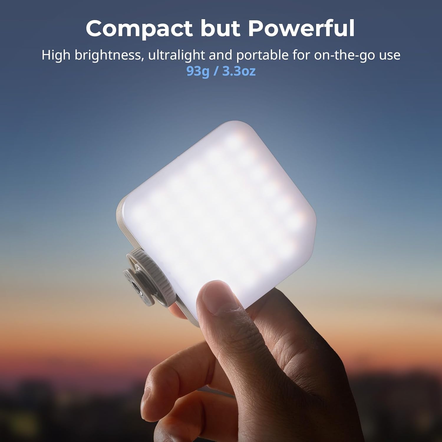 Thumbnail 4 de SMALLRIG P96 Neo Mini LED Video Light: luce portatile bicolore per contenuti in movimento