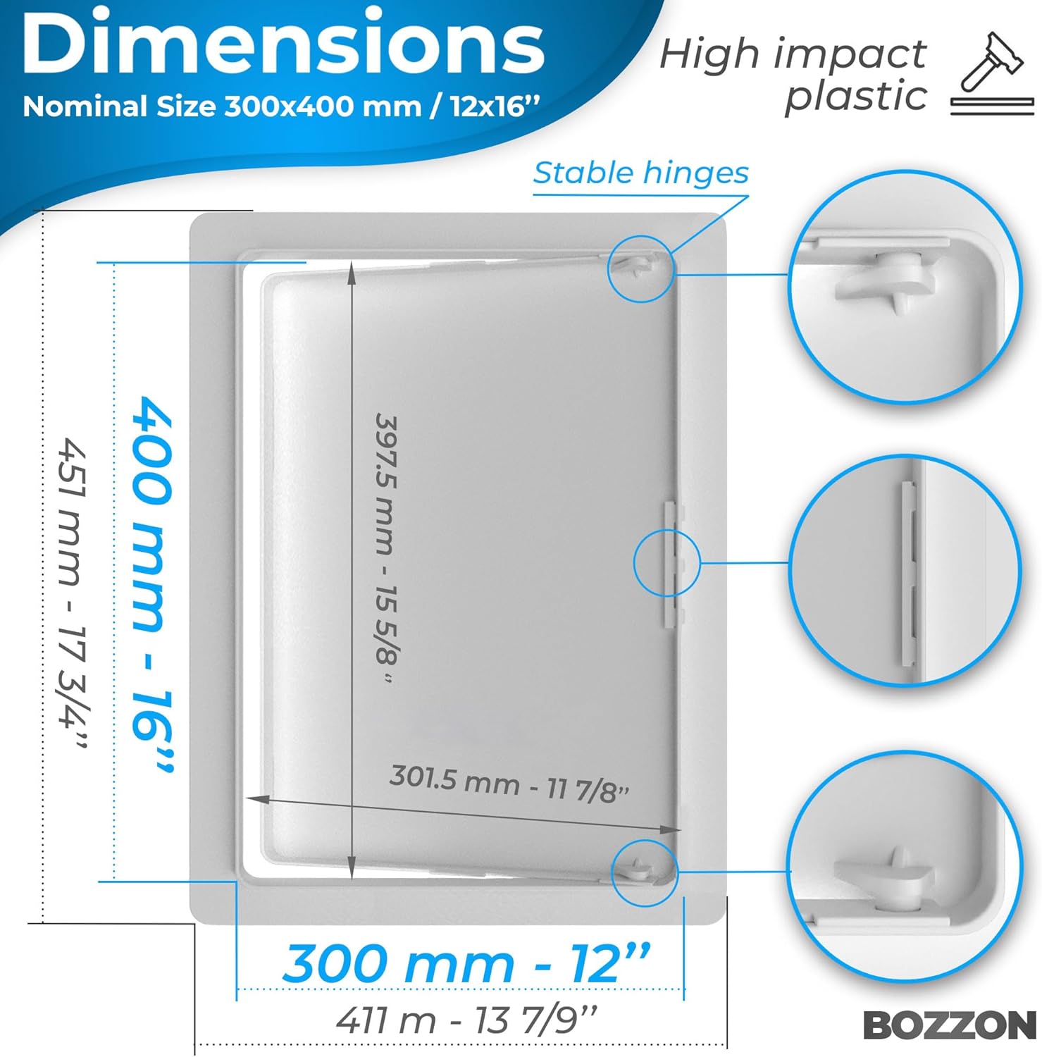 Thumbnail 1 de Access Panel for Drywall 300 x 400 mm