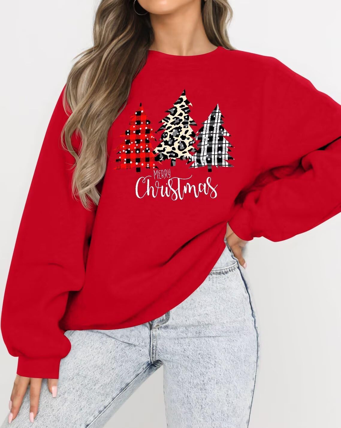 Thumbnail 1 de LACOZY Women's Oversized Long Sleeve Sweatshirt – Crew Neck Casual Pullover