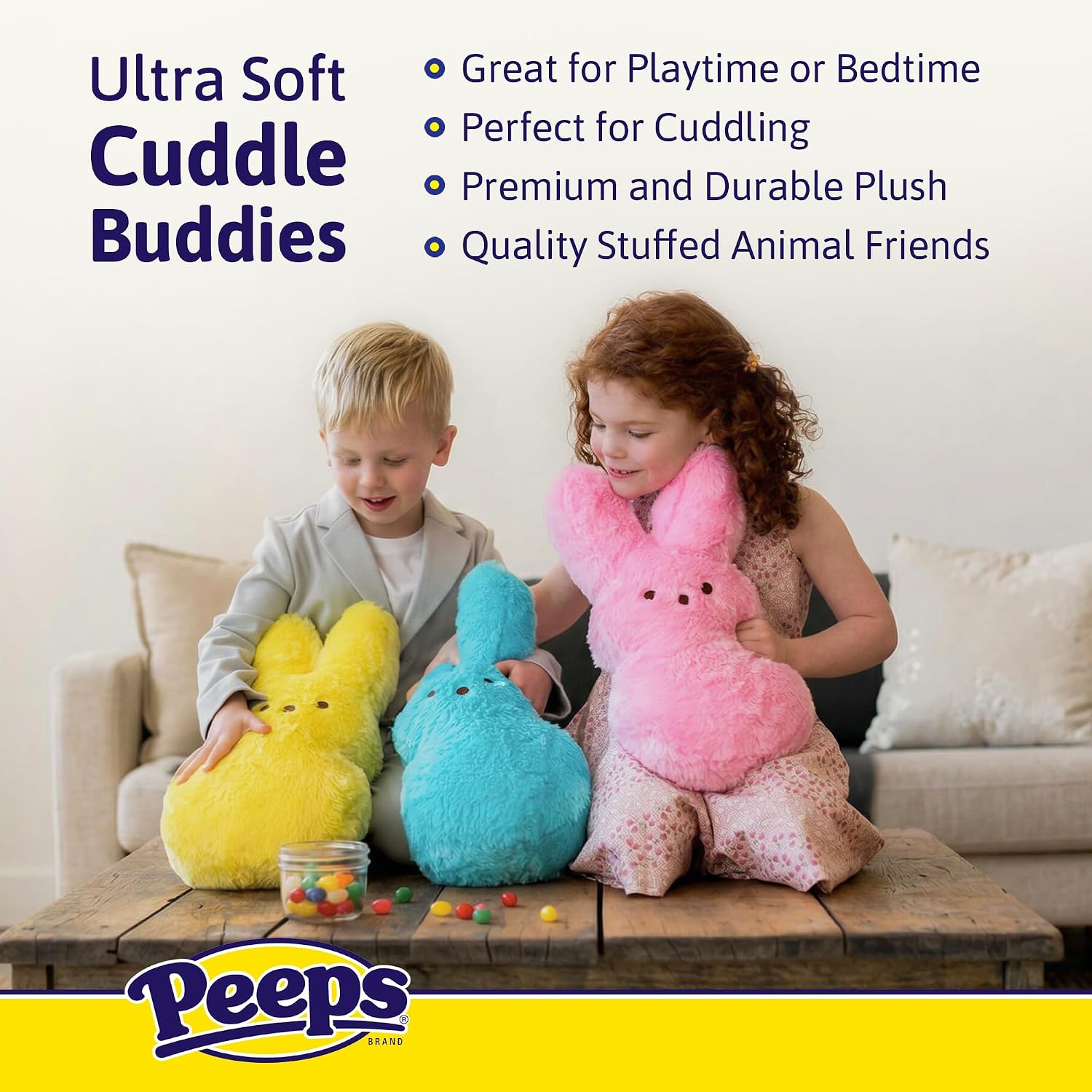 Detalle de Animal Adventure Bunny Plush, 15-Inch