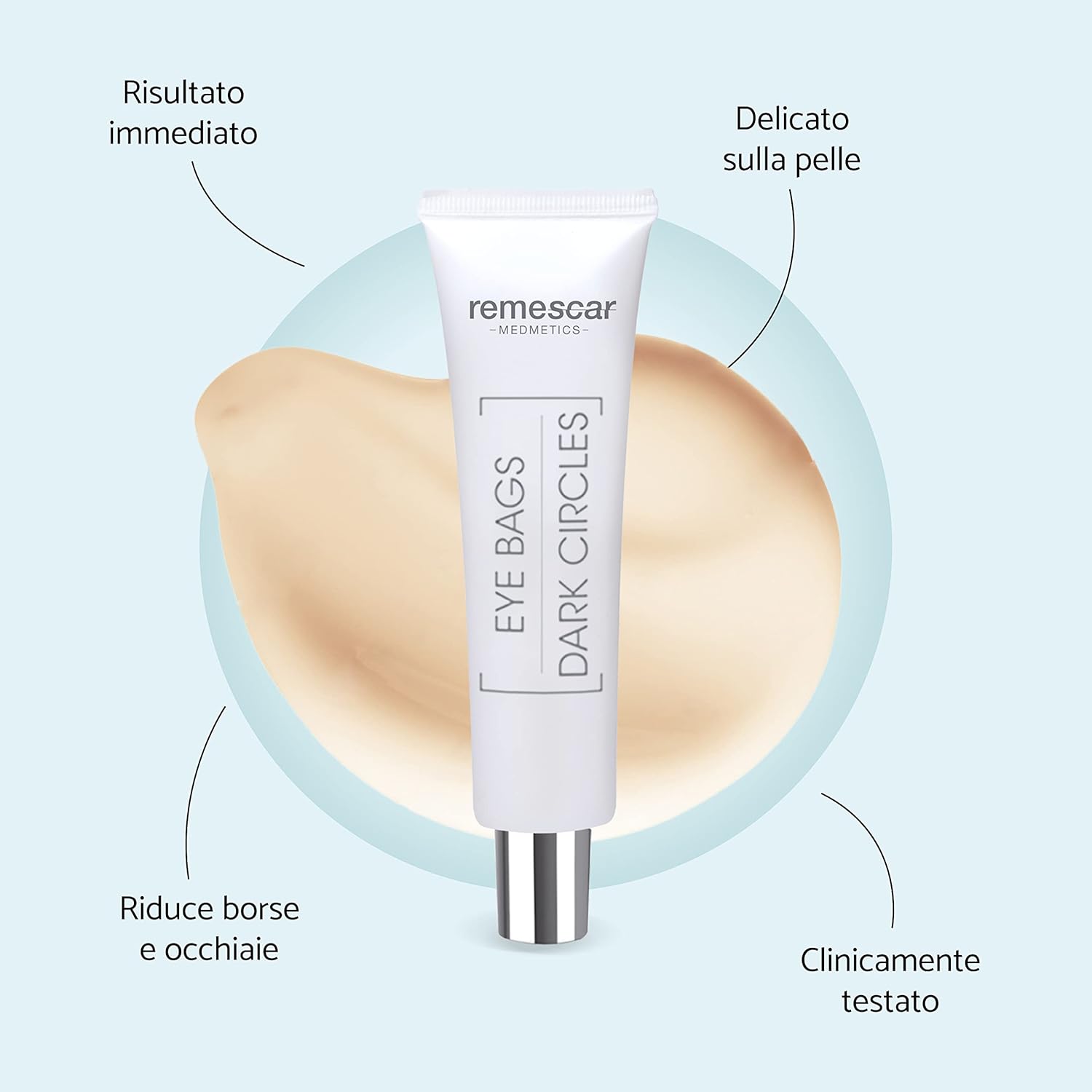 Thumbnail 2 de Remescar Crema Borse e Occhiaie 8ml – Trattamento Istantaneo Contorno Occhi