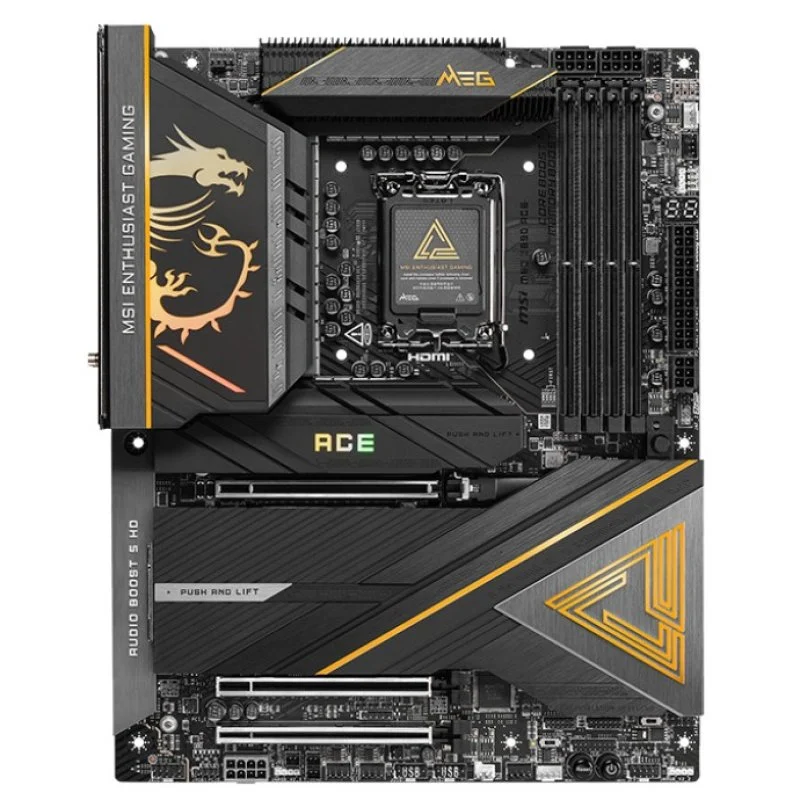 Detalle 2 de MSI MEG Z890 ACE placa base Z890 24+2+1+1 SPS 110A