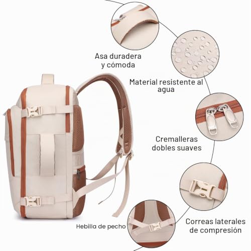 Detalle 1 de ENZOSUM mochila de viaje 30 L