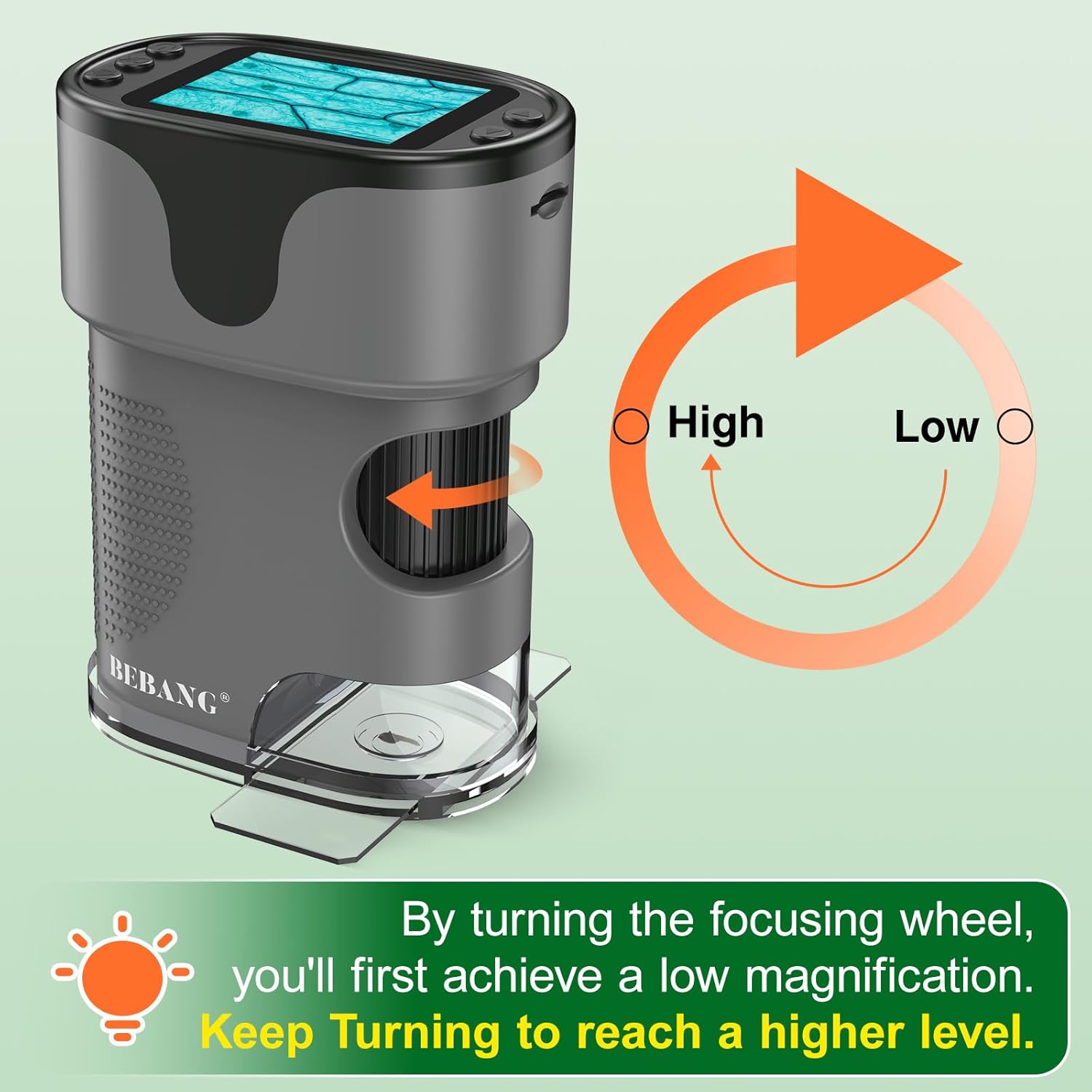 Thumbnail 6 de 1000X Digitales Handmikroskop 4K Display