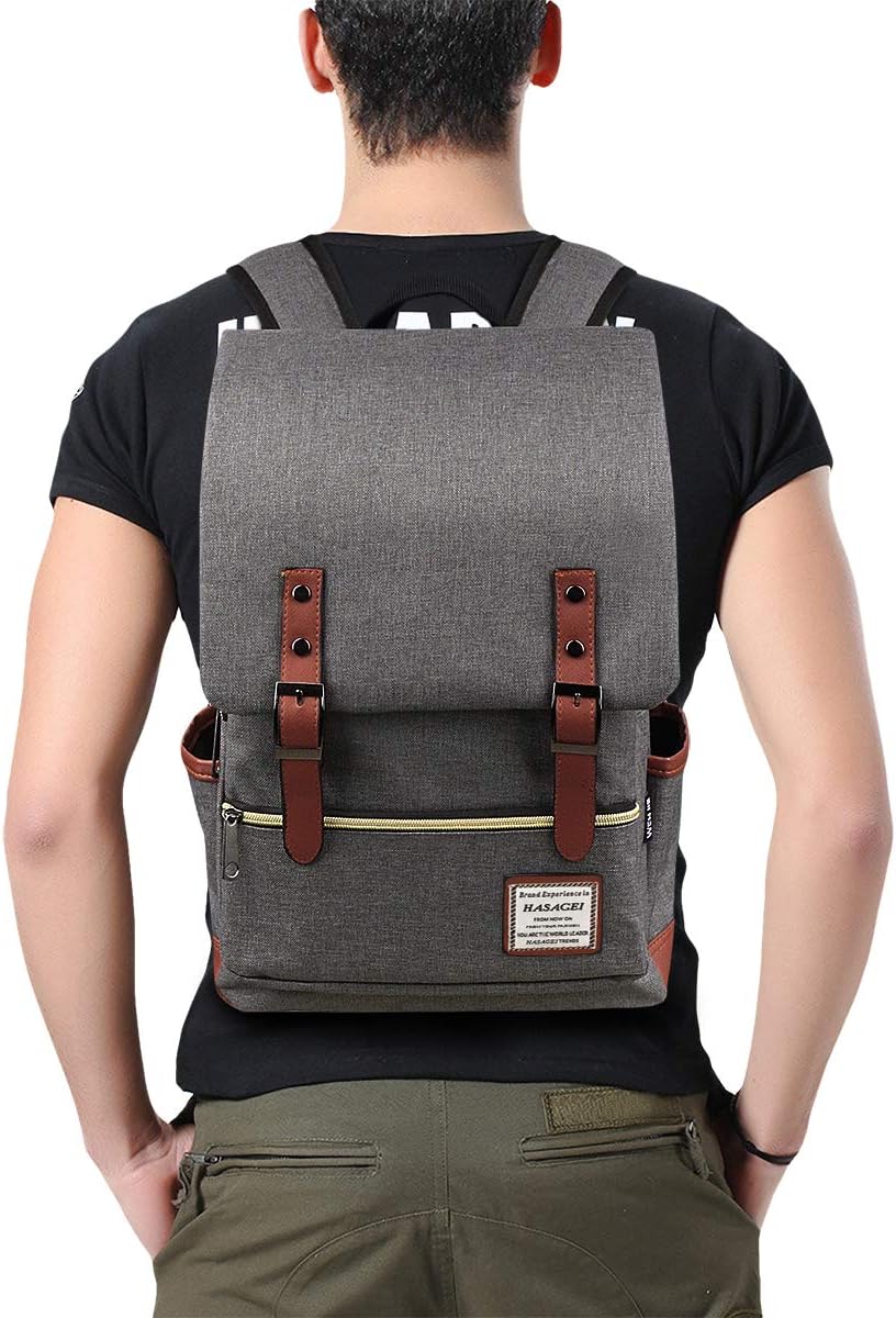 Thumbnail 2 de HASAGEI Vintage Unisex Backpack for Laptop