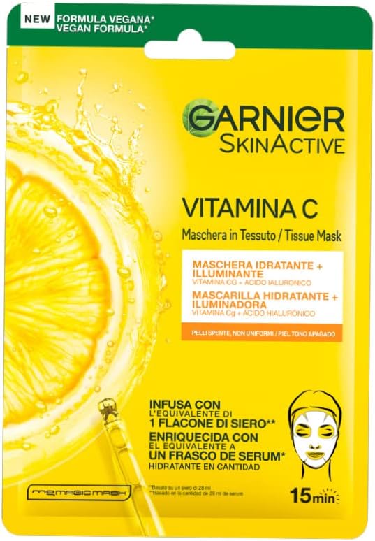 Thumbnail 1 de Garnier Maschera in Tessuto 5 pz 🧖