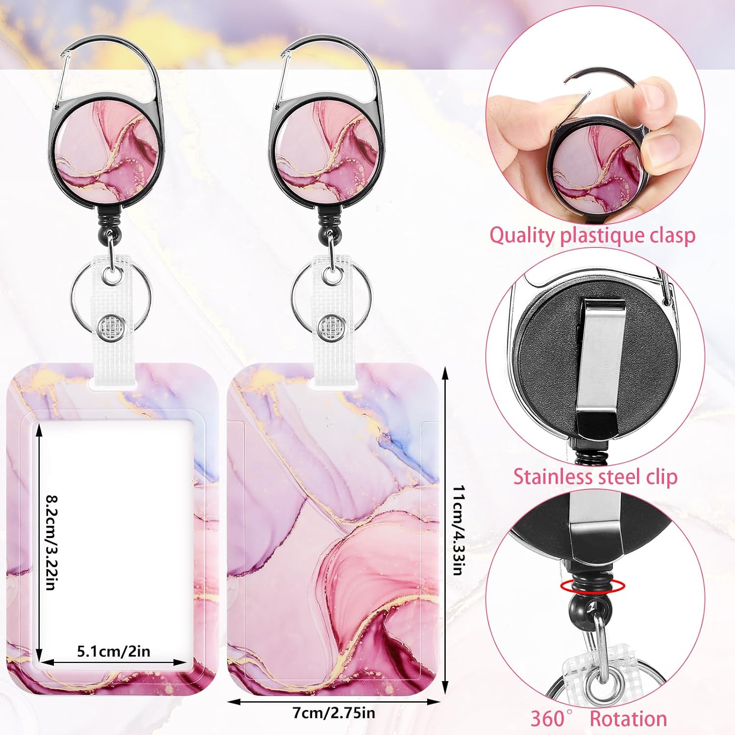 Thumbnail 2 de Ausweishalter Lanyard 56 cm 🎫