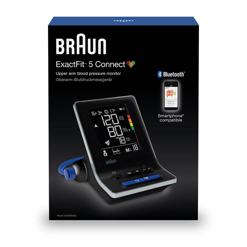 Detalle 2 de Braun BUA 6350: tensiómetro de antebrazo con Bluetooth y memoria dual