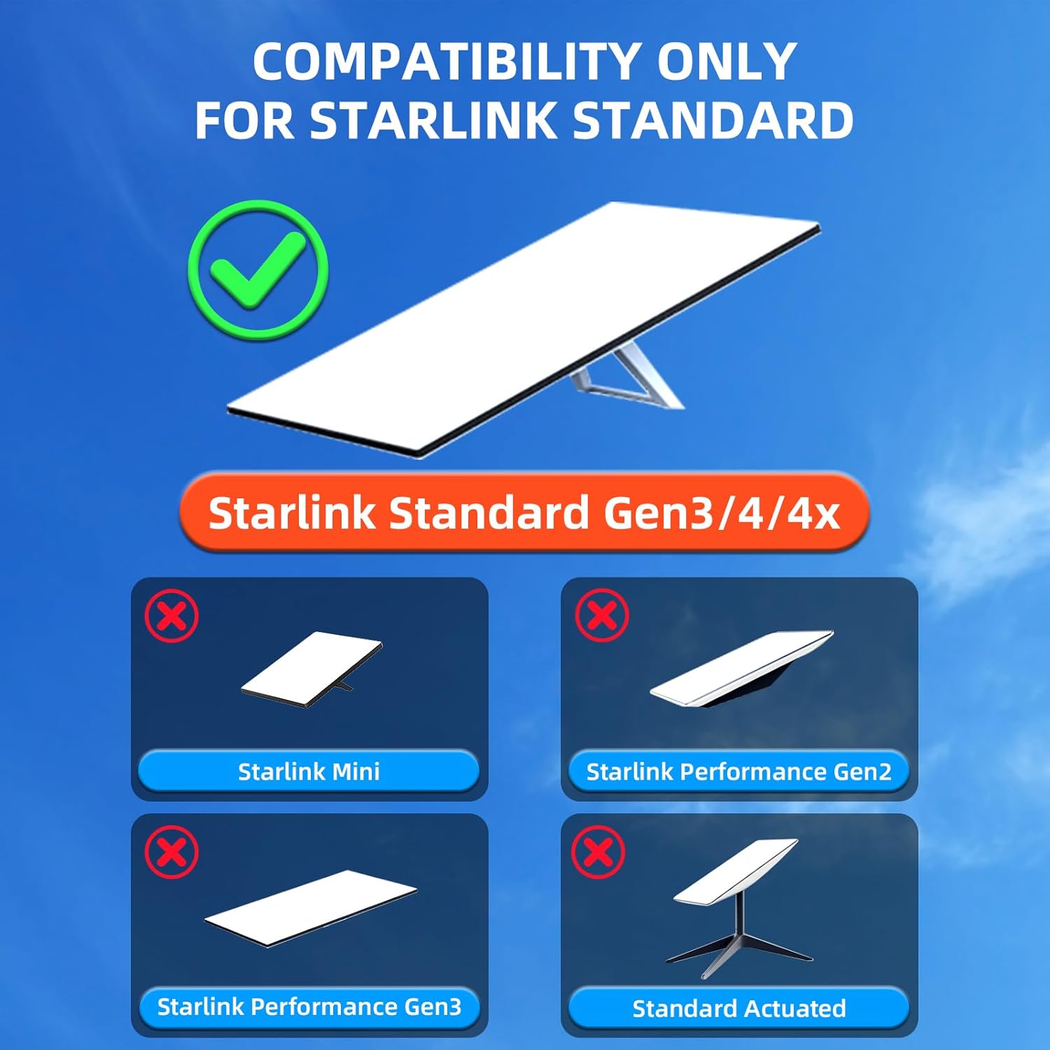 Thumbnail 2 de Bloazzup Starlink Mount adjustable wall mount for Starlink 📡