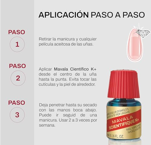 Thumbnail 6 de Mavala Científico K+ Gel: endurecedor de uñas apto para veganos (5 ml)