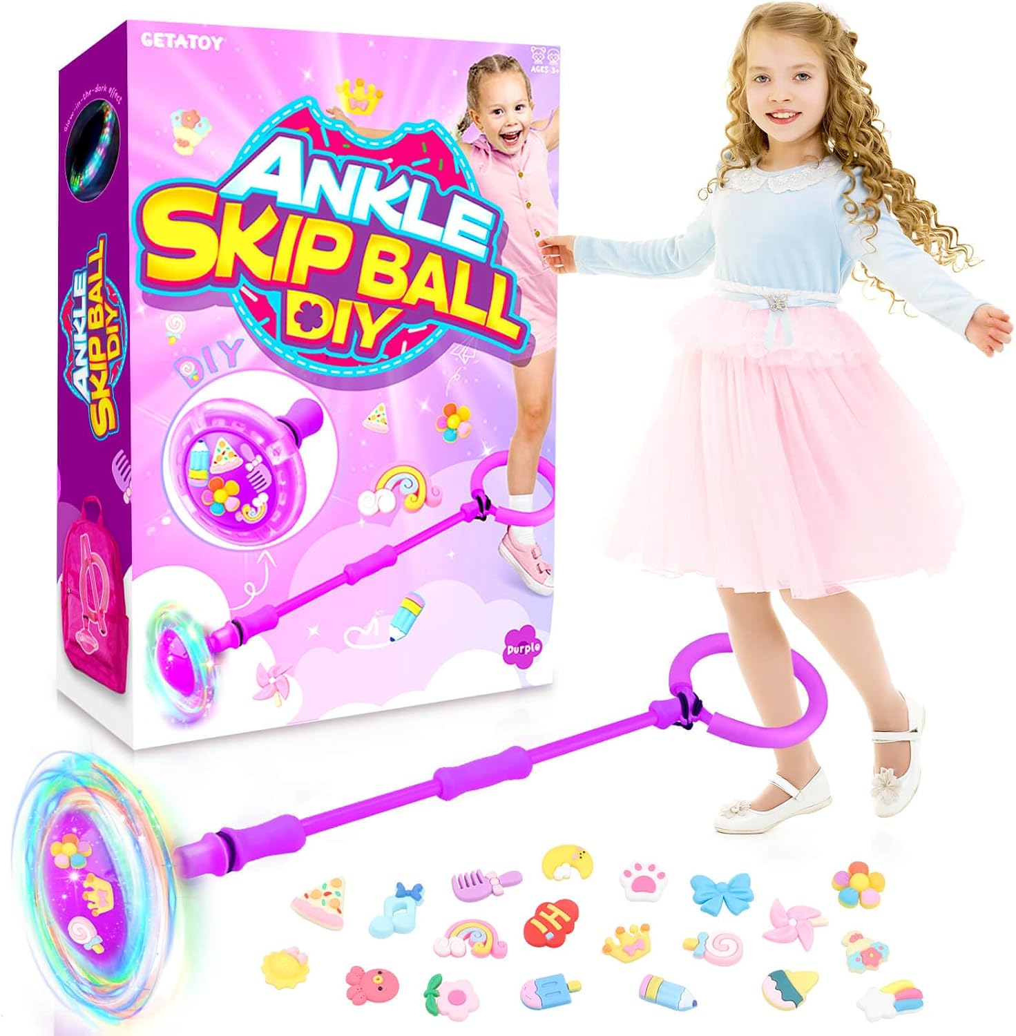 Detalle de Getatoy Ankle Skip Ball for Kids