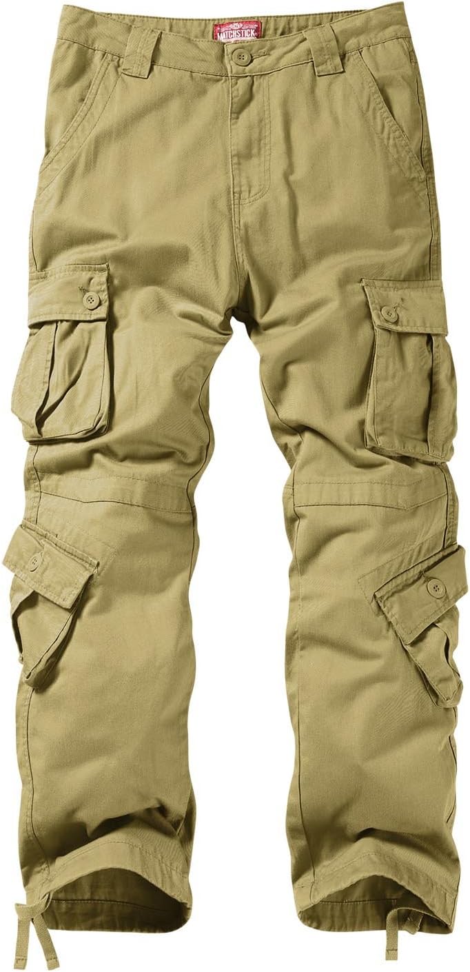 Detalle de Match Men's Wild Cargo Pants — Practical, Regular-Fit Cargo Trousers for Everyday Use