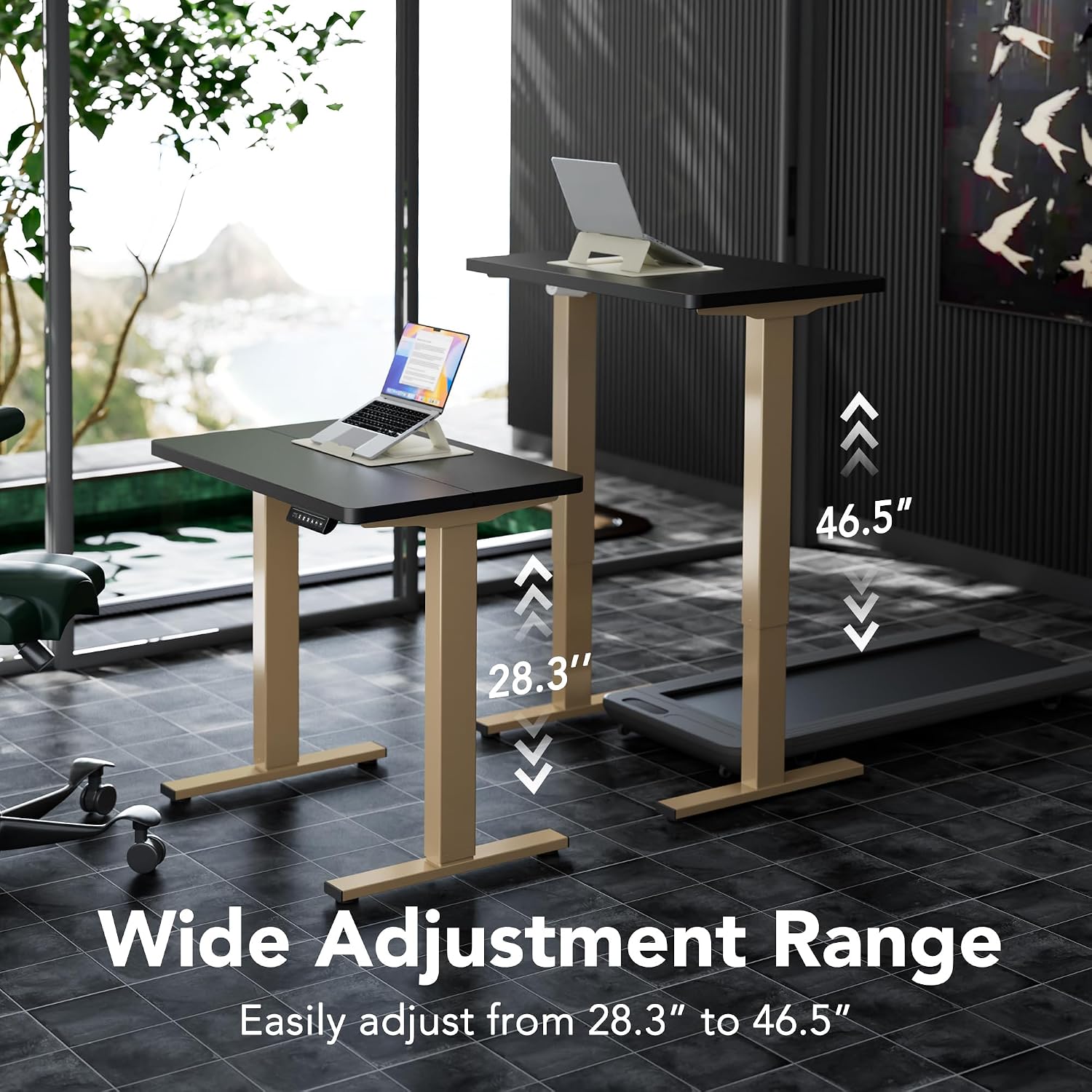 Thumbnail 6 de HUANUO Electric Standing Desk, 48 x 24 Inches