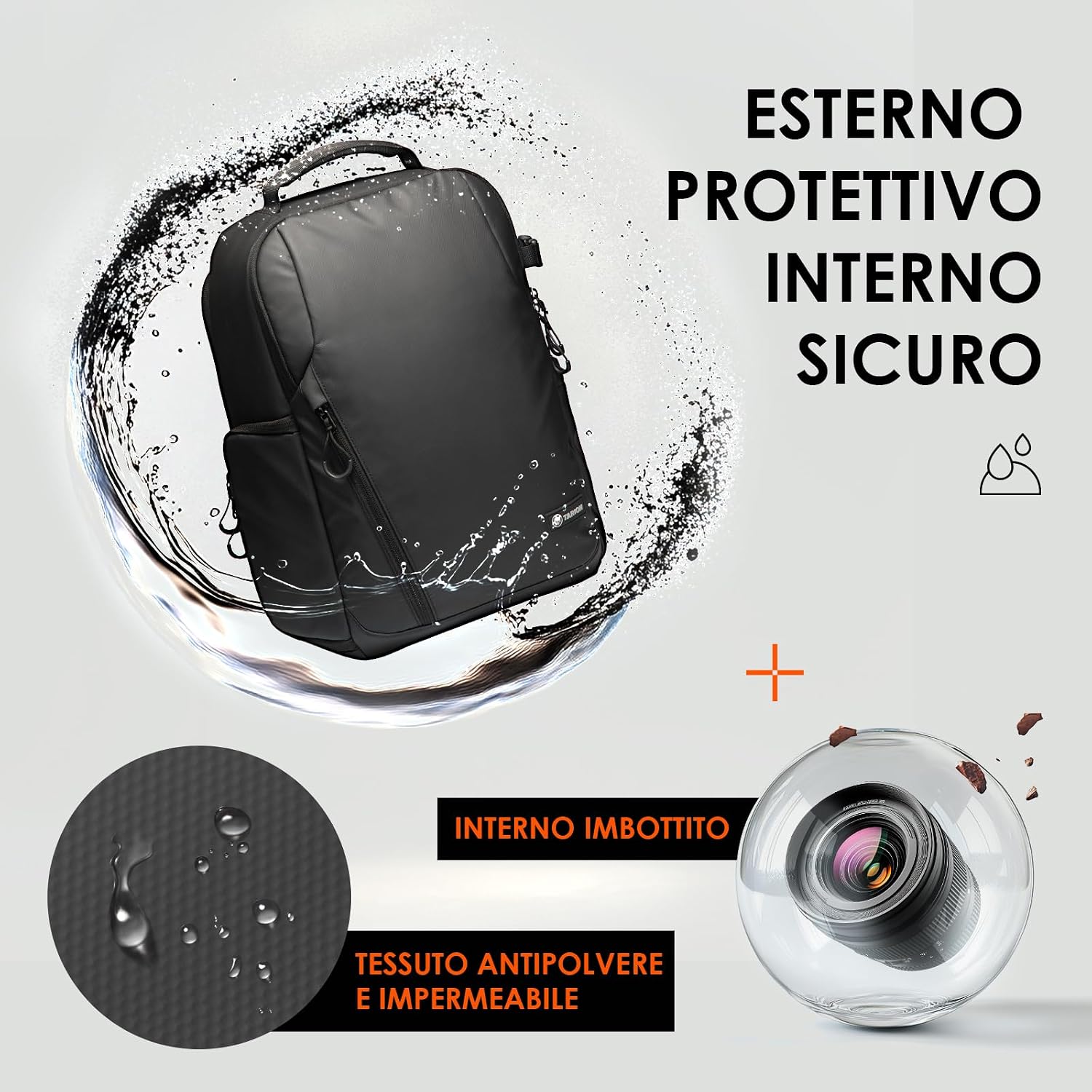 Thumbnail 6 de TARION TR-L Zaino per Fotocamera 14"