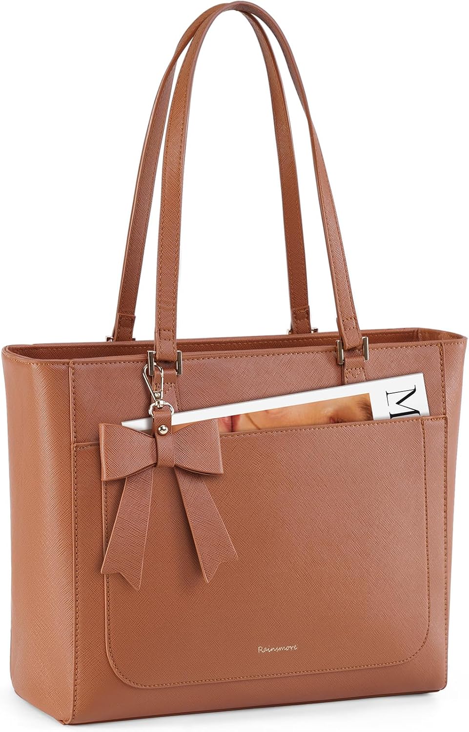 Thumbnail 6 de RAINSMORE Tote: Large Waterproof PU Leather Handbag for Women