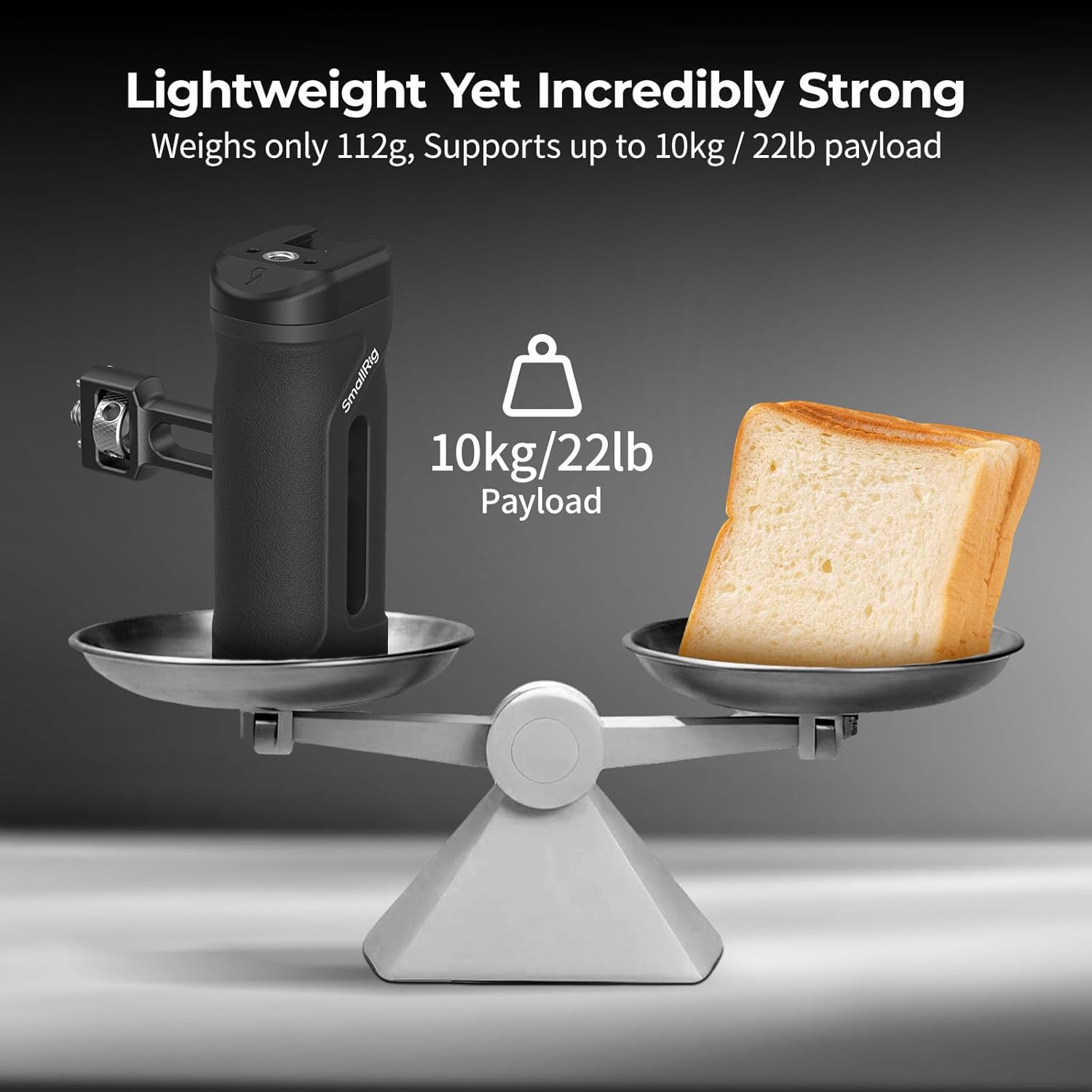 Thumbnail 5 de SmallRig Mini Poignée Latérale 1/4-20 pour Cage de Caméra — Réglable et Portée Accessoires Intégrée