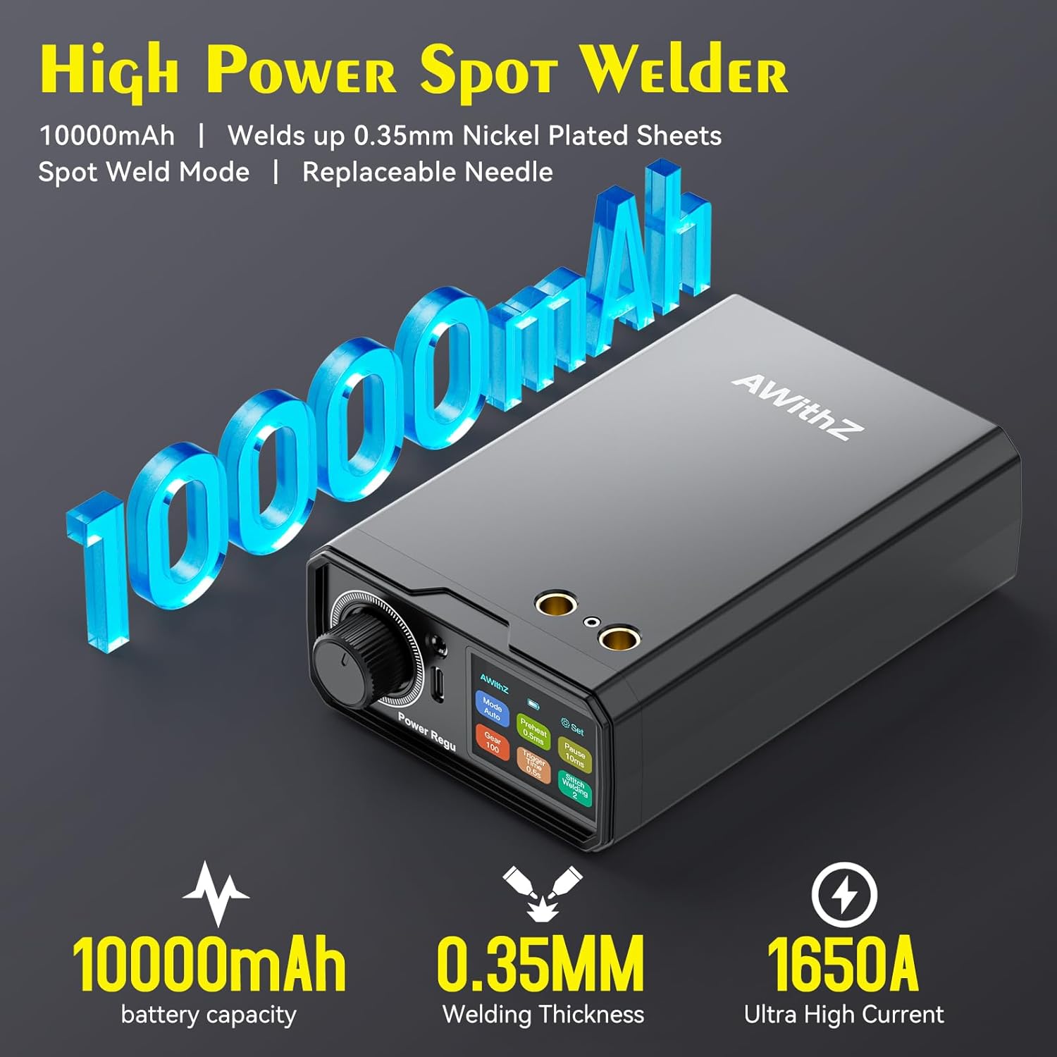 Thumbnail 1 de AWithZ UK3 9000W 10000mAh poste à souder 📷
