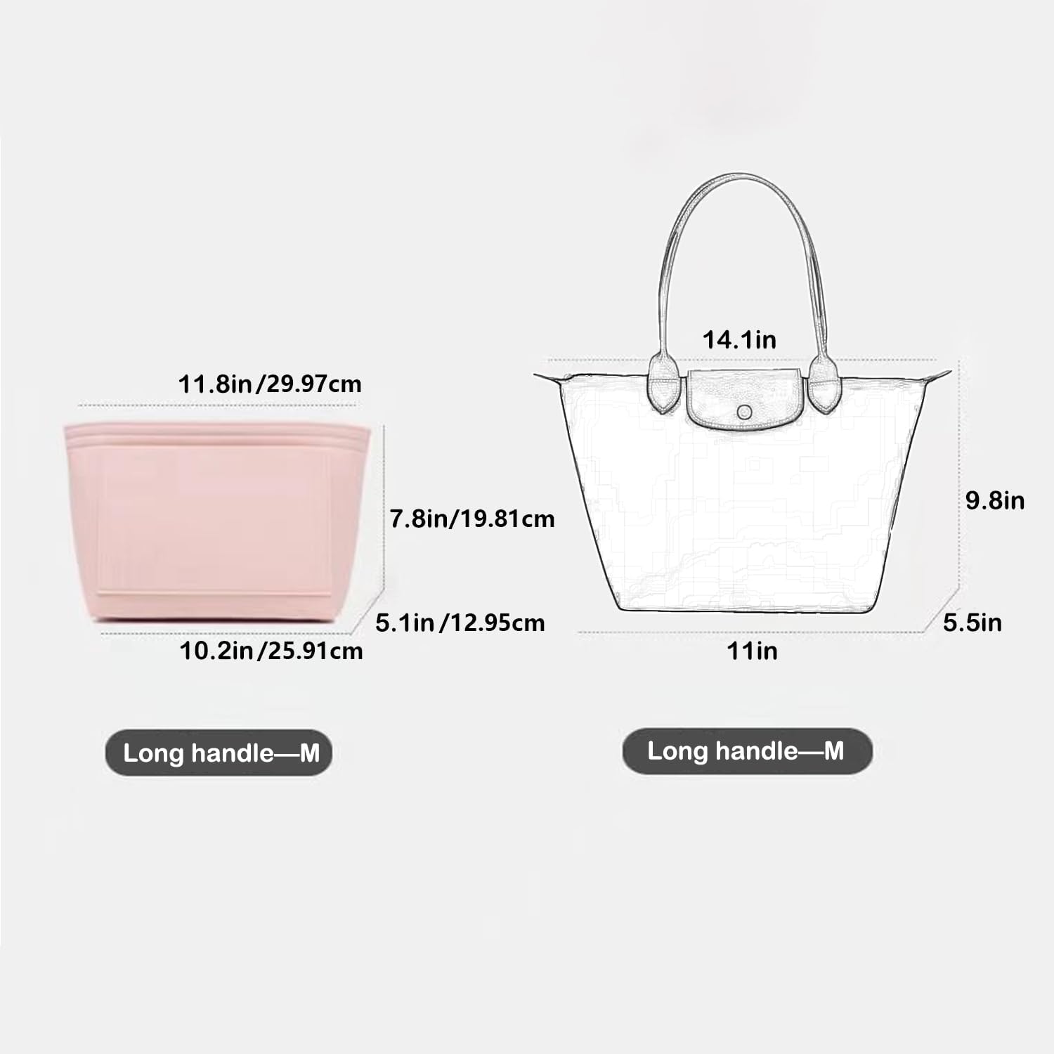 Thumbnail 5 de D.DUO Bag Insert Organizer for totes