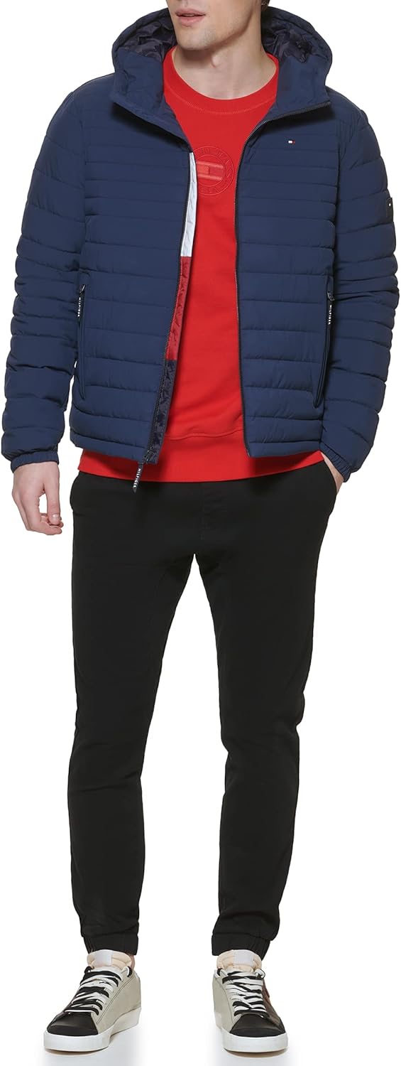 Detalle de Tommy Hilfiger stretch hooded jacket