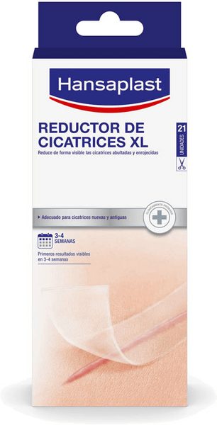 Hansaplast Reductor de Cicatrices XL - 21 Parches 🚑