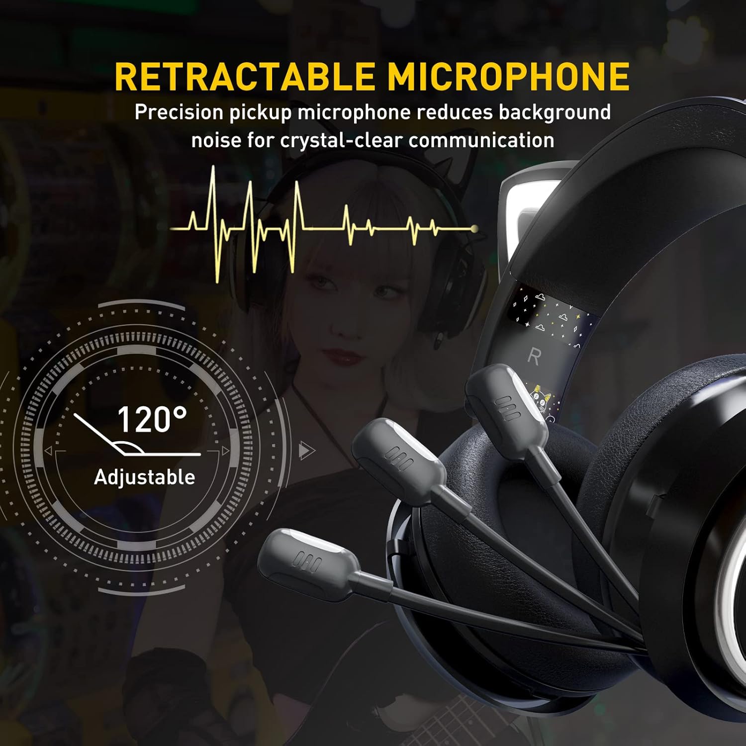 Thumbnail 3 de SOMiC GS510 Cat Headset
