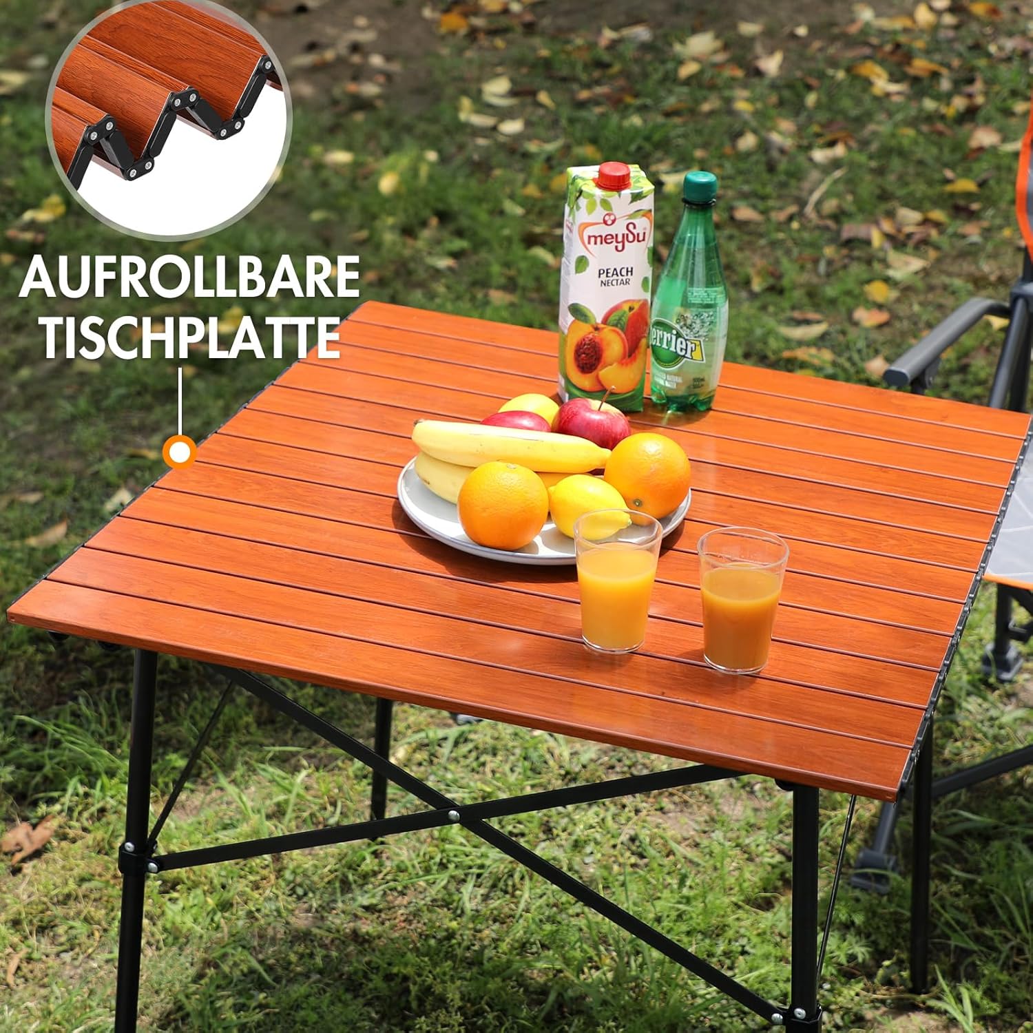 Thumbnail 2 de PORTAL klappbarer Campingtisch aus Aluminium – faltbar, tragbar mit Tragetasche