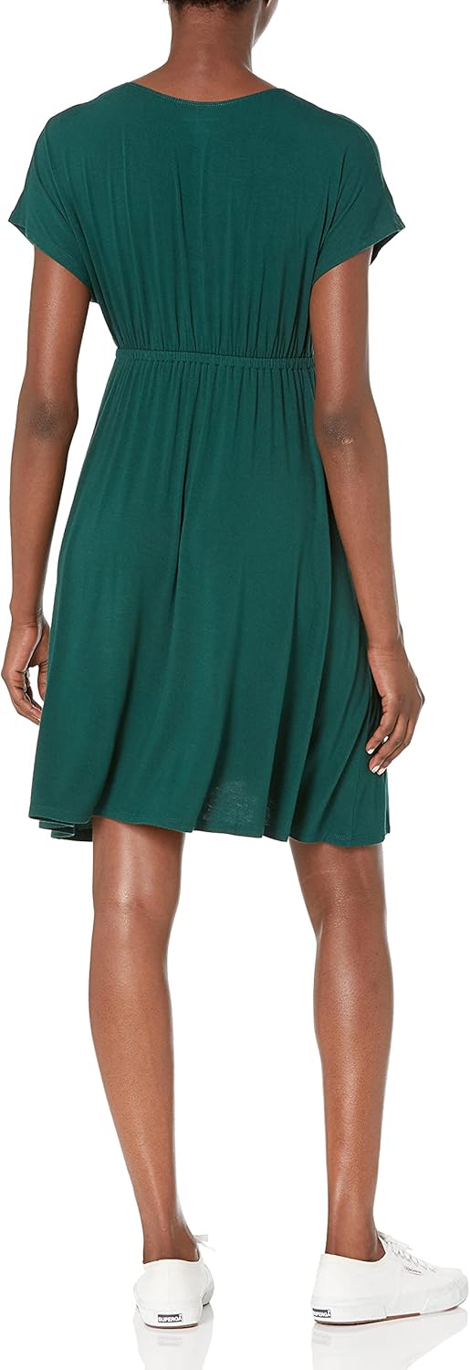 Thumbnail 1 de Amazon Essentials Damen Surplice-Kleid (in Übergröße) – Viskose-Mischung mit LENZING ECOVERO
