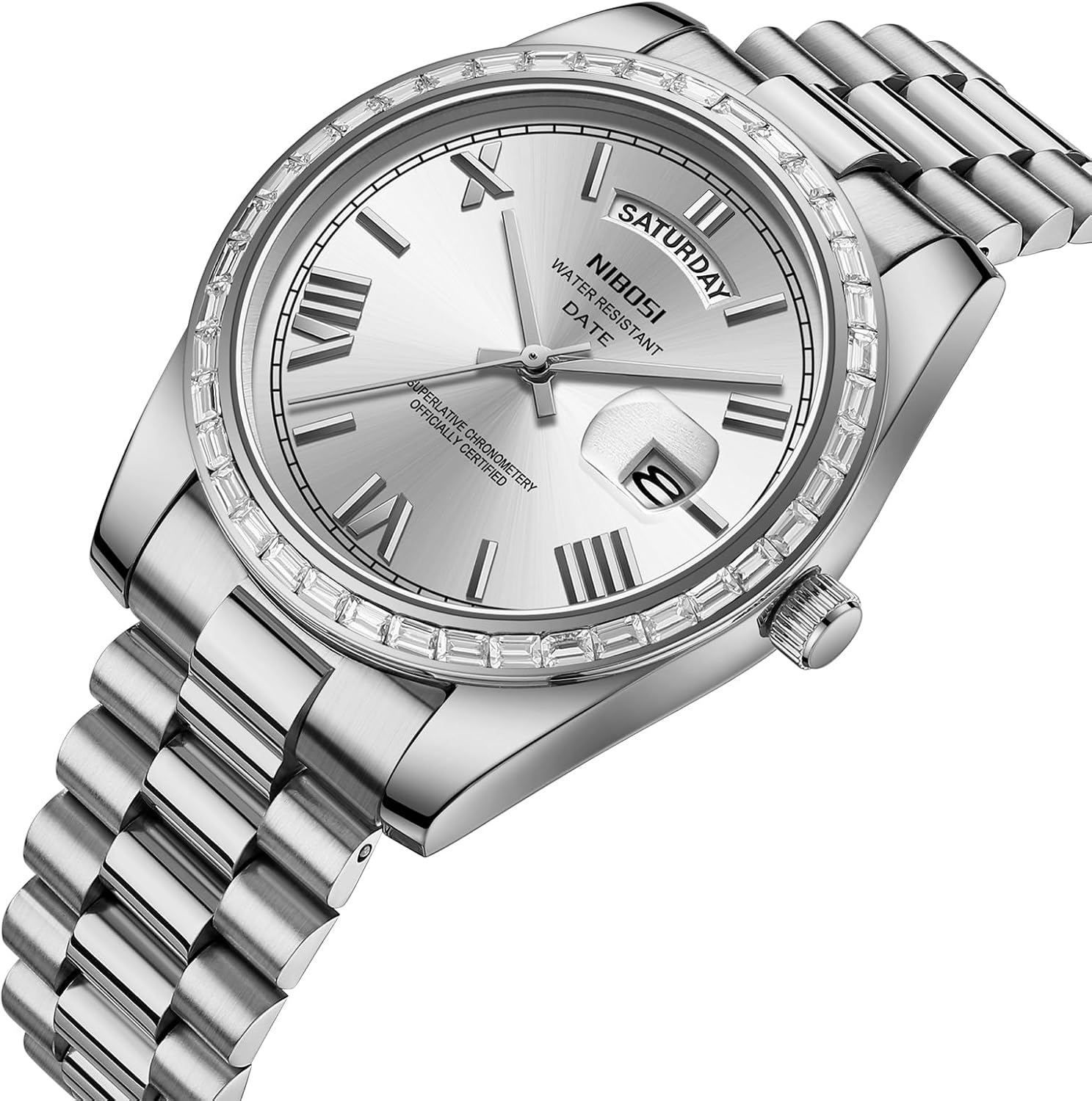 Detalle 2 de NIBOSI Men Watch 39 mm Quartz