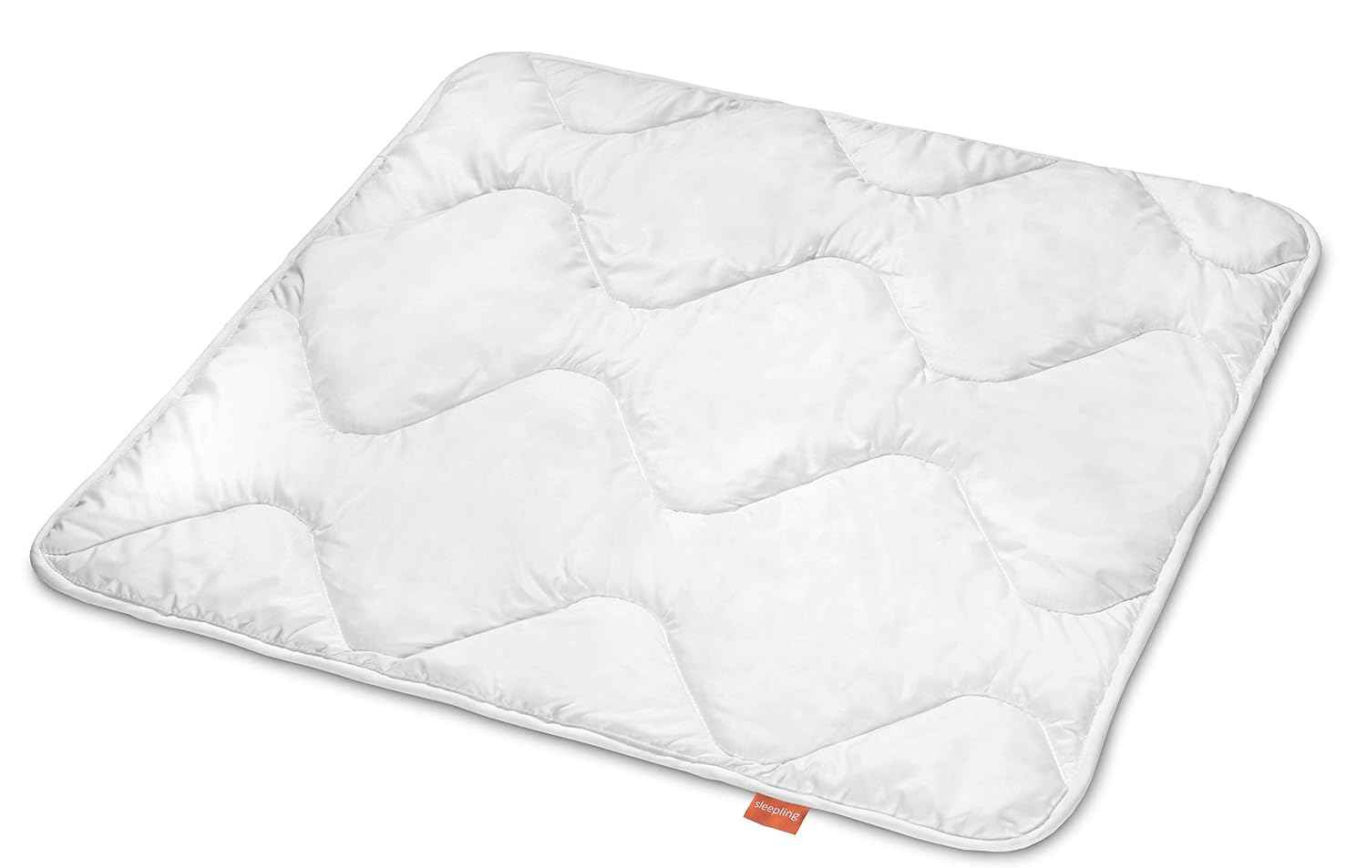 Sleepling Baby Bettdecke 80x80 cm – Ganzjahresdecke aus Mikrofaser, Oeko-Tex, Made in EU