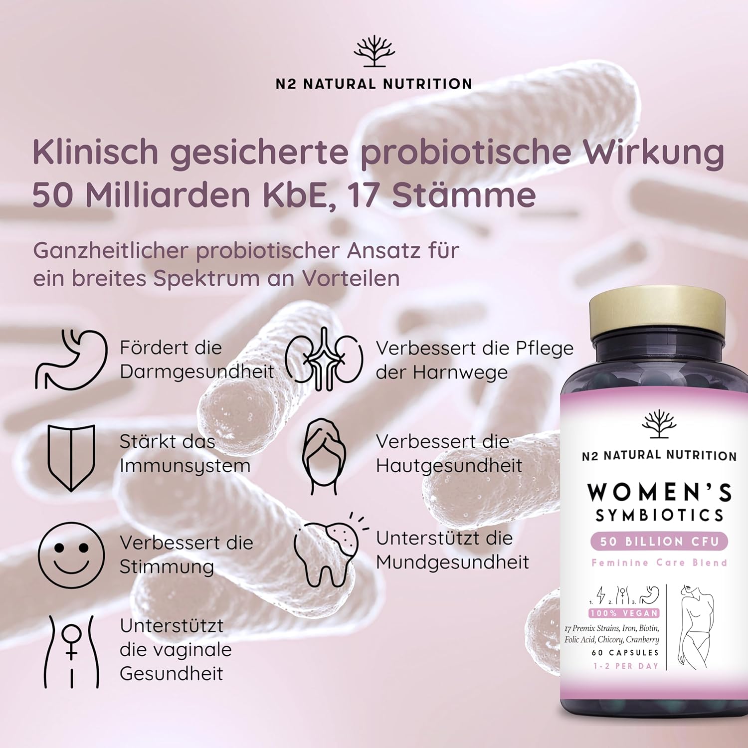 Thumbnail 4 de N2 Natural Nutrition Kulturen Komplex 50 Mrd. 💊