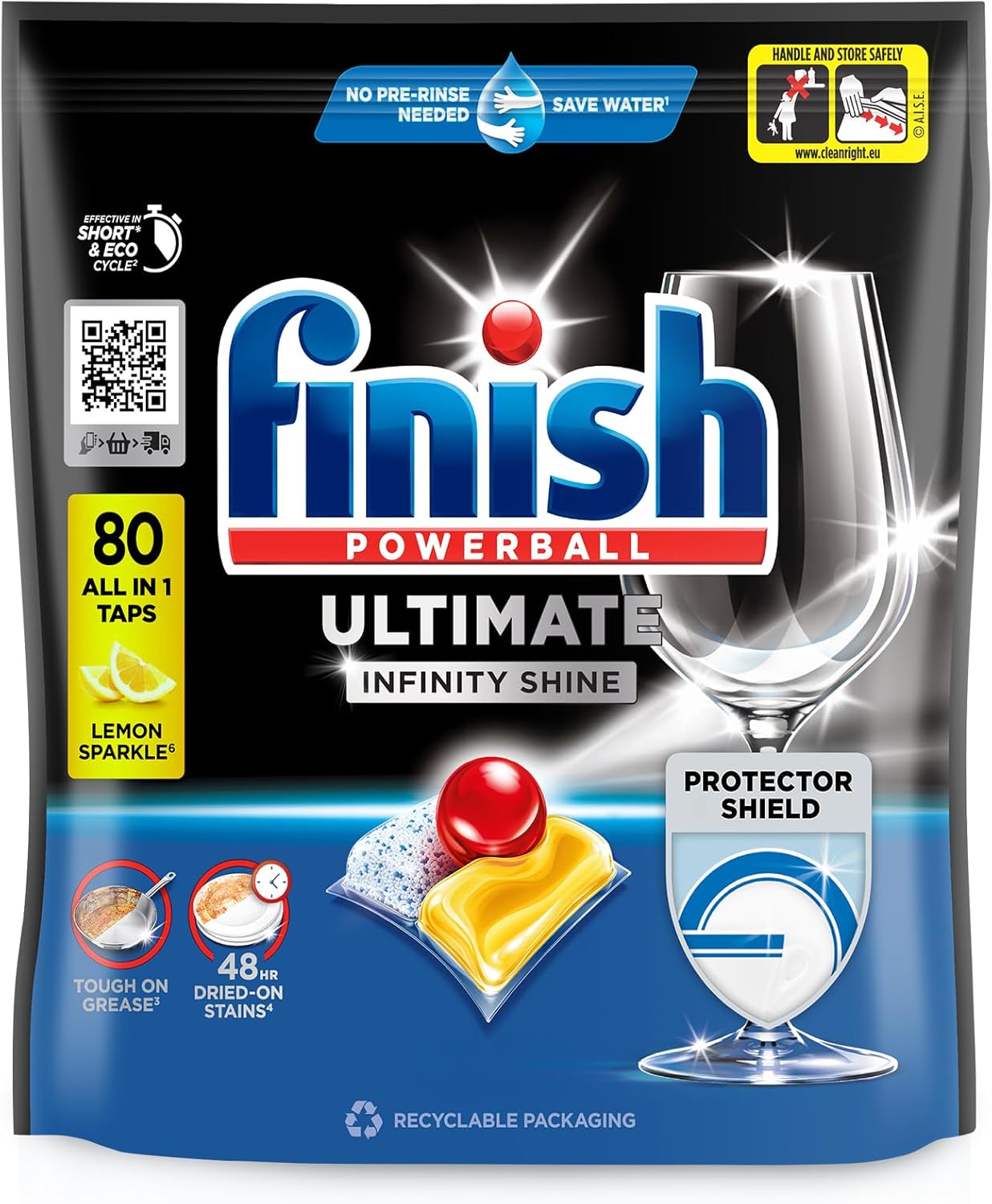 Detalle 2 de Finish Ultimate Infinity Shine Citrus 80