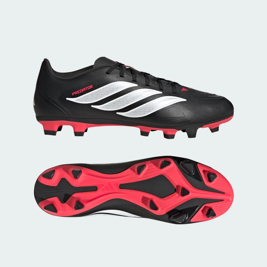 Detalle de Bota de fútbol Predator Club de Adidas – césped natural seco / multisuperficie