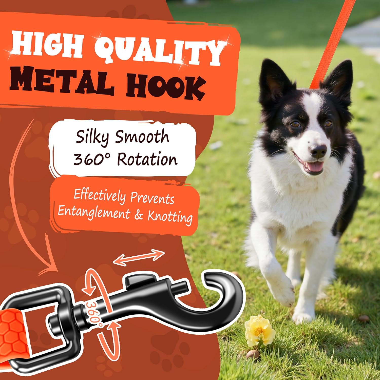 Detalle de Looxmeer Training Lead 10m waterproof leash 🐕