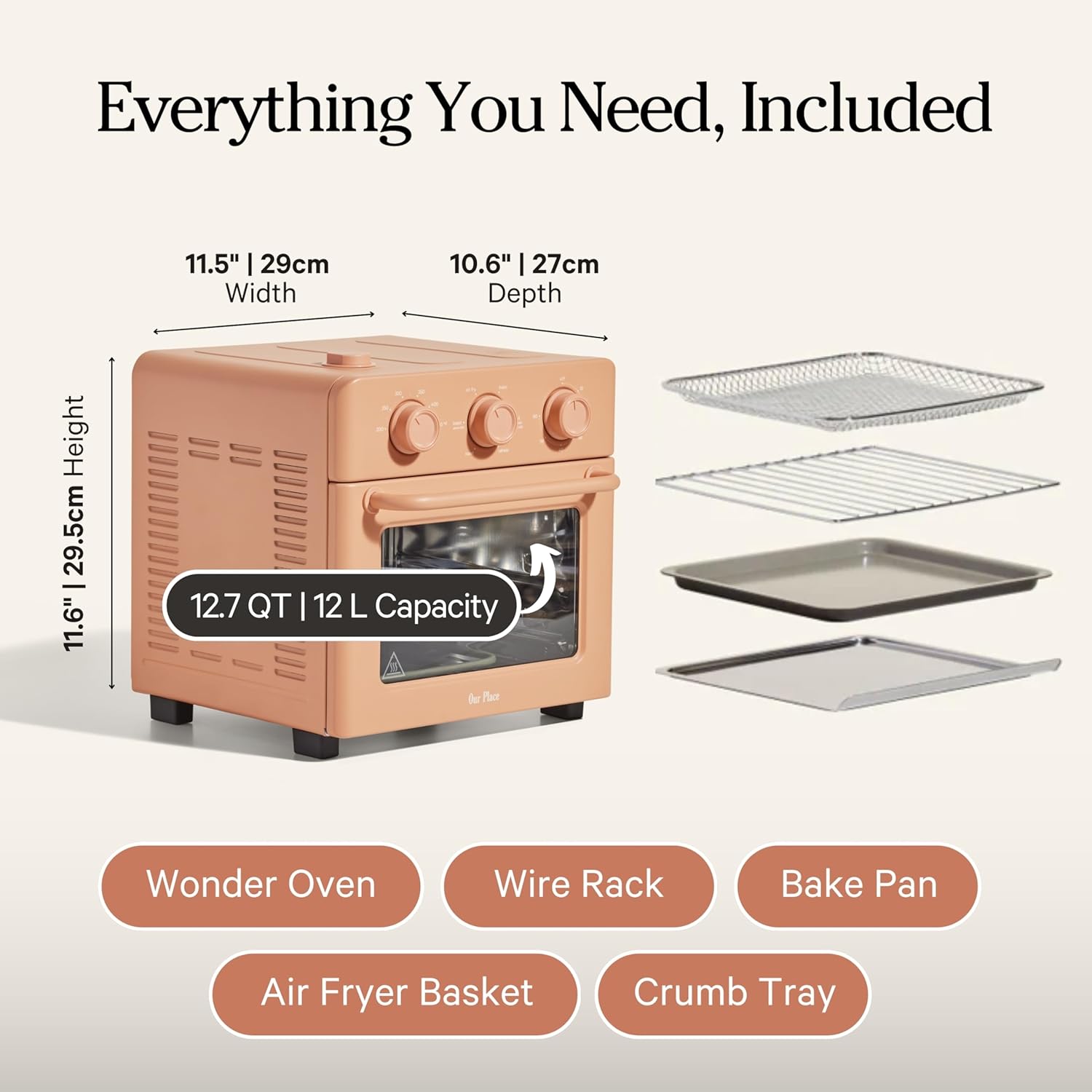 Thumbnail 6 de Our Place Wonder Oven 6-in-1 Air Fryer & Toaster Oven with Steam Infusion (Compact Countertop)