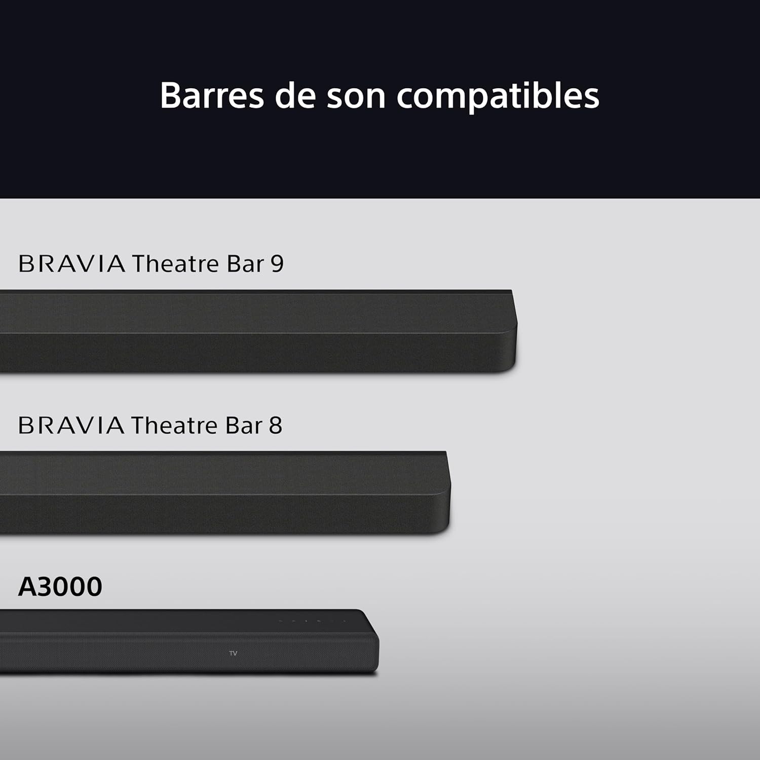 Detalle de Sony BRAVIA Theatre 8 Haut-parleurs arrière sans fil : son surround 360° et IMAX Enhanced pour votre salon
