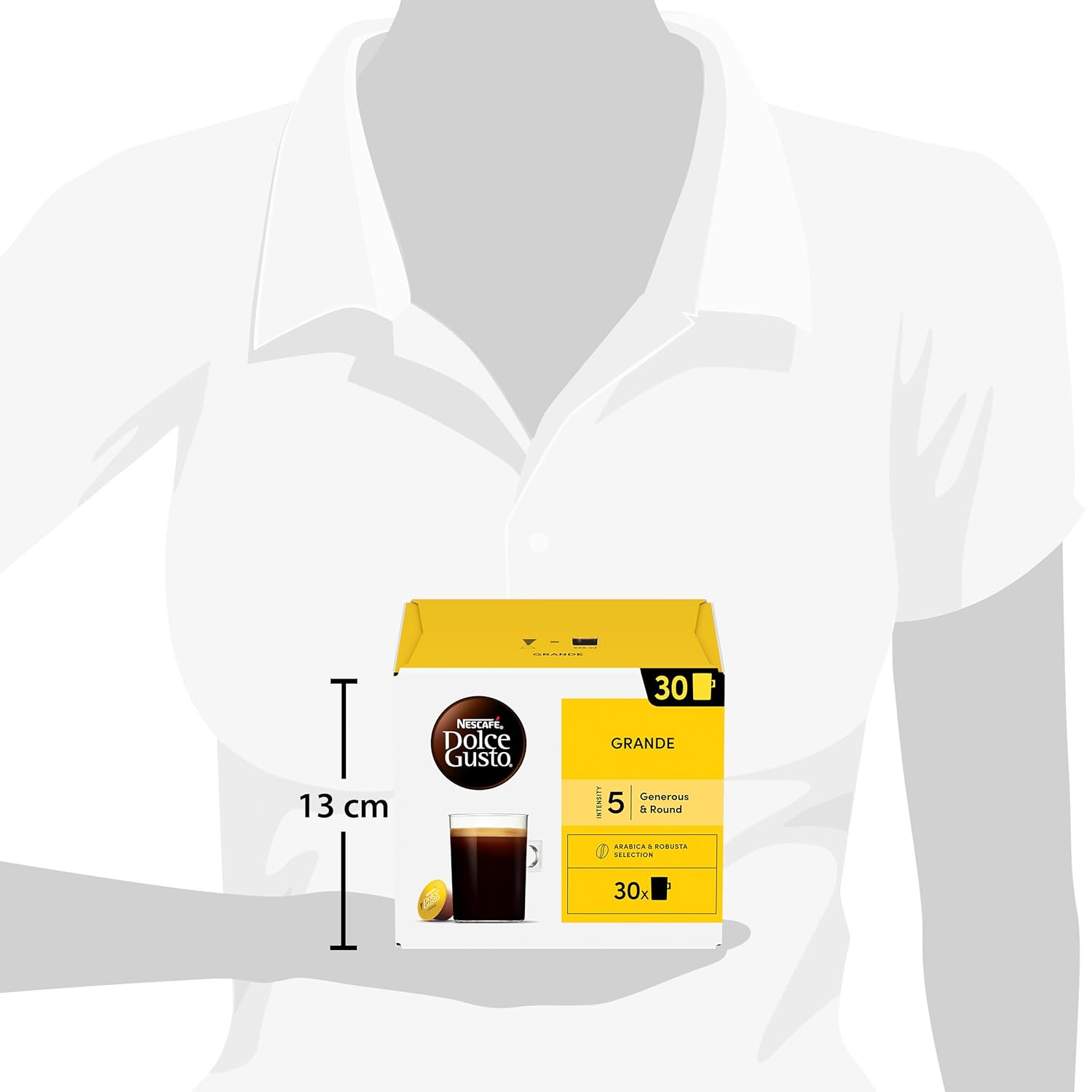 Thumbnail 6 de NESCAFÉ Dolce Gusto Grande Kaffeekapseln – 3er Vorratspack (3 x 30 Kapseln)