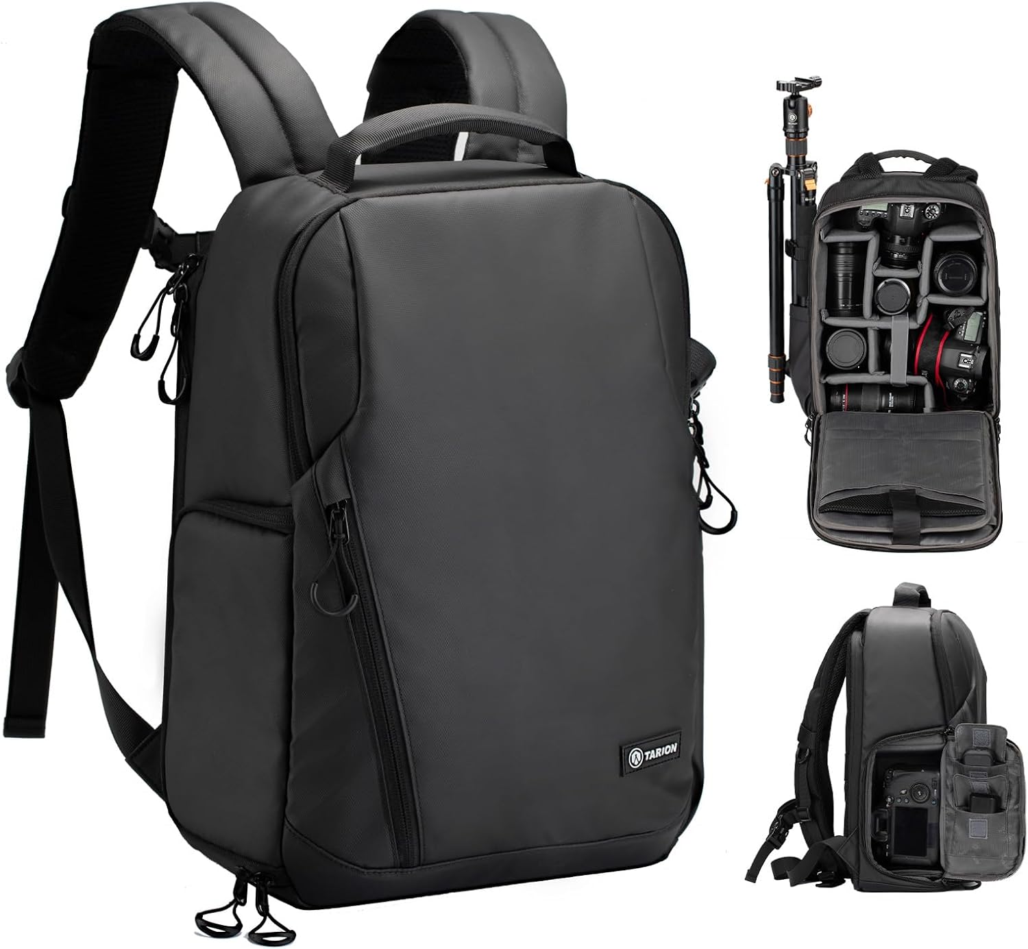 Detalle de Tarion mochila cámara impermeable 14 pulgadas