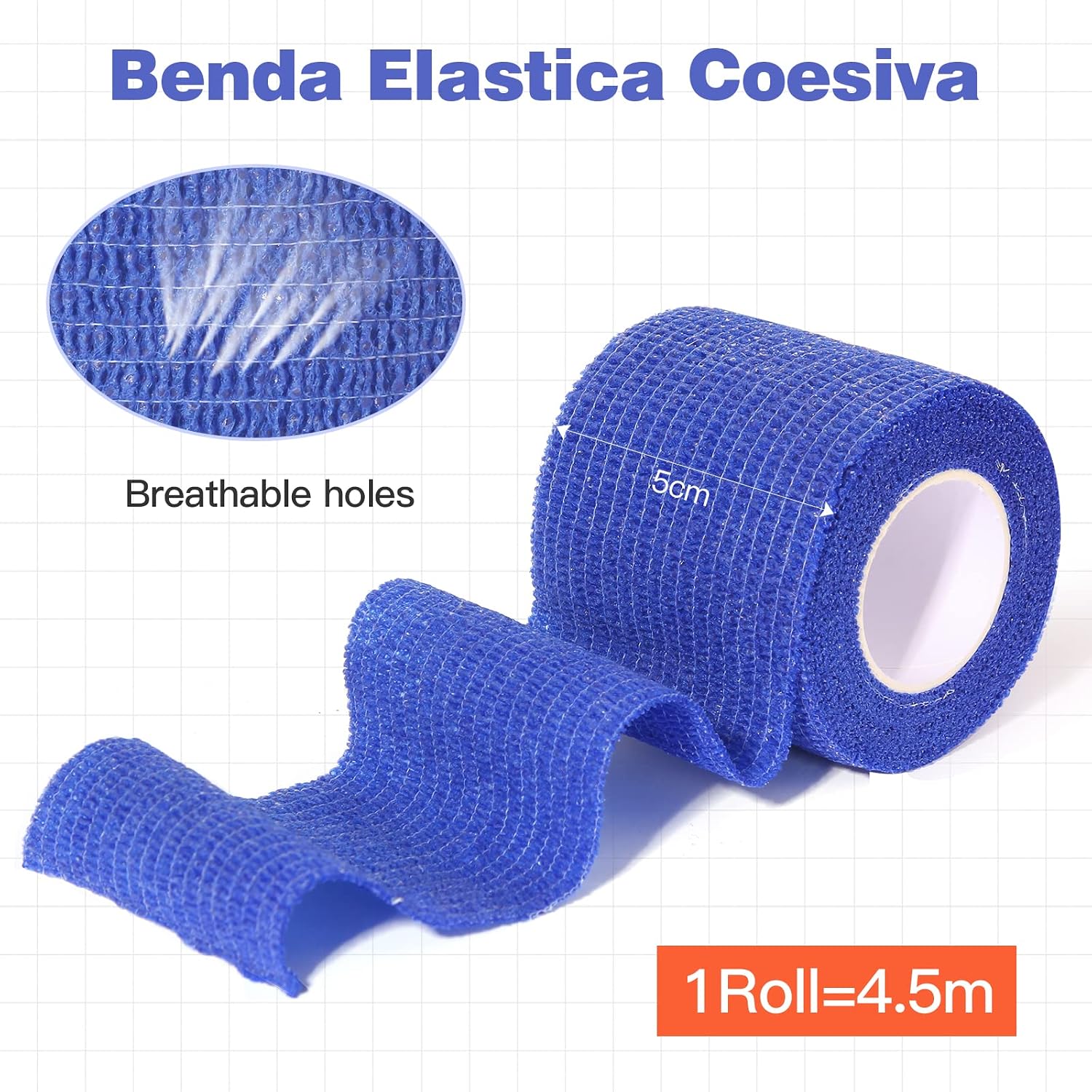 Detalle 2 de tigratigro 12 Rotoli Benda Elastica 5cm
