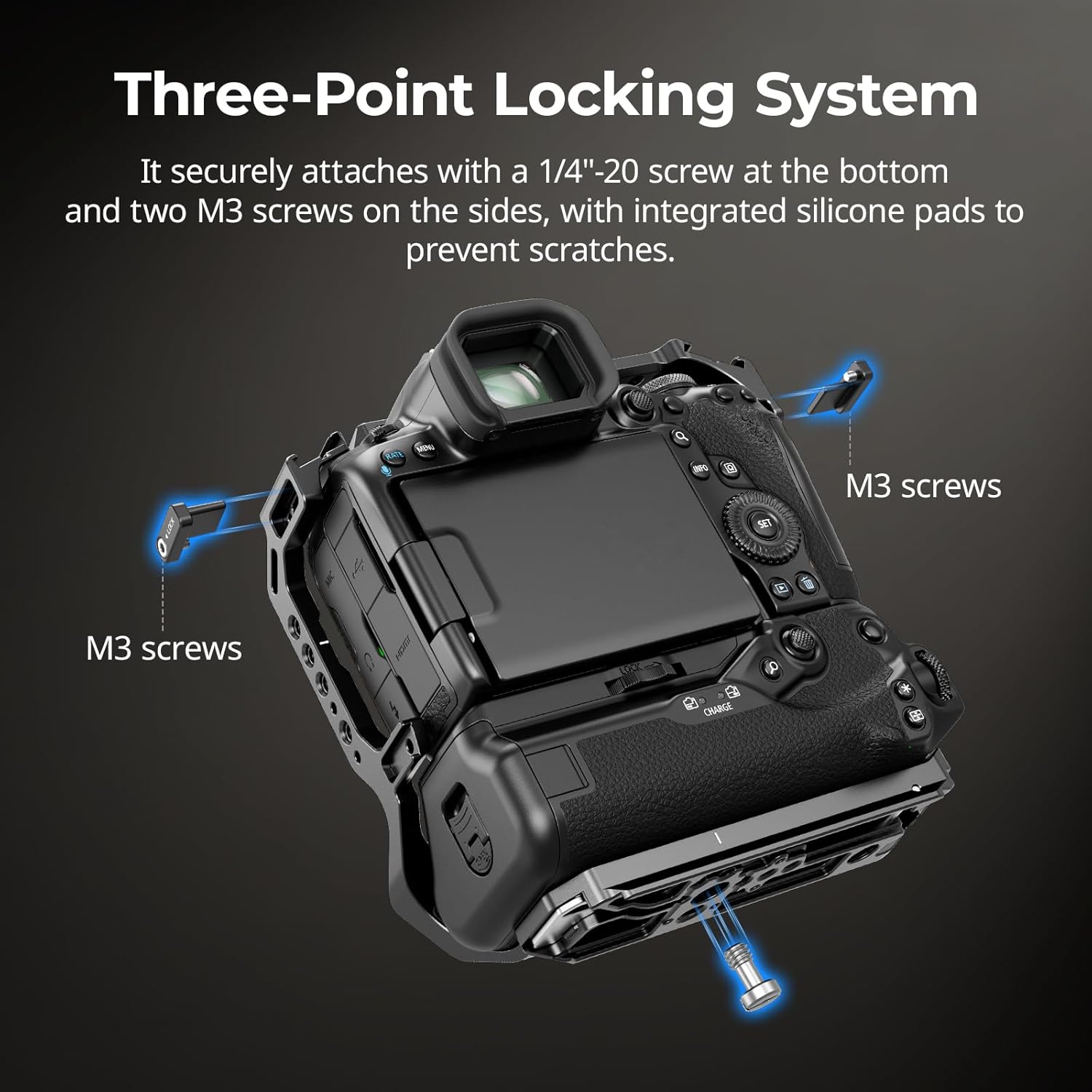 Detalle de SmallRig Gabbia per Canon EOS R5 Mark II con Battery Grip BG-R20 (5623)
