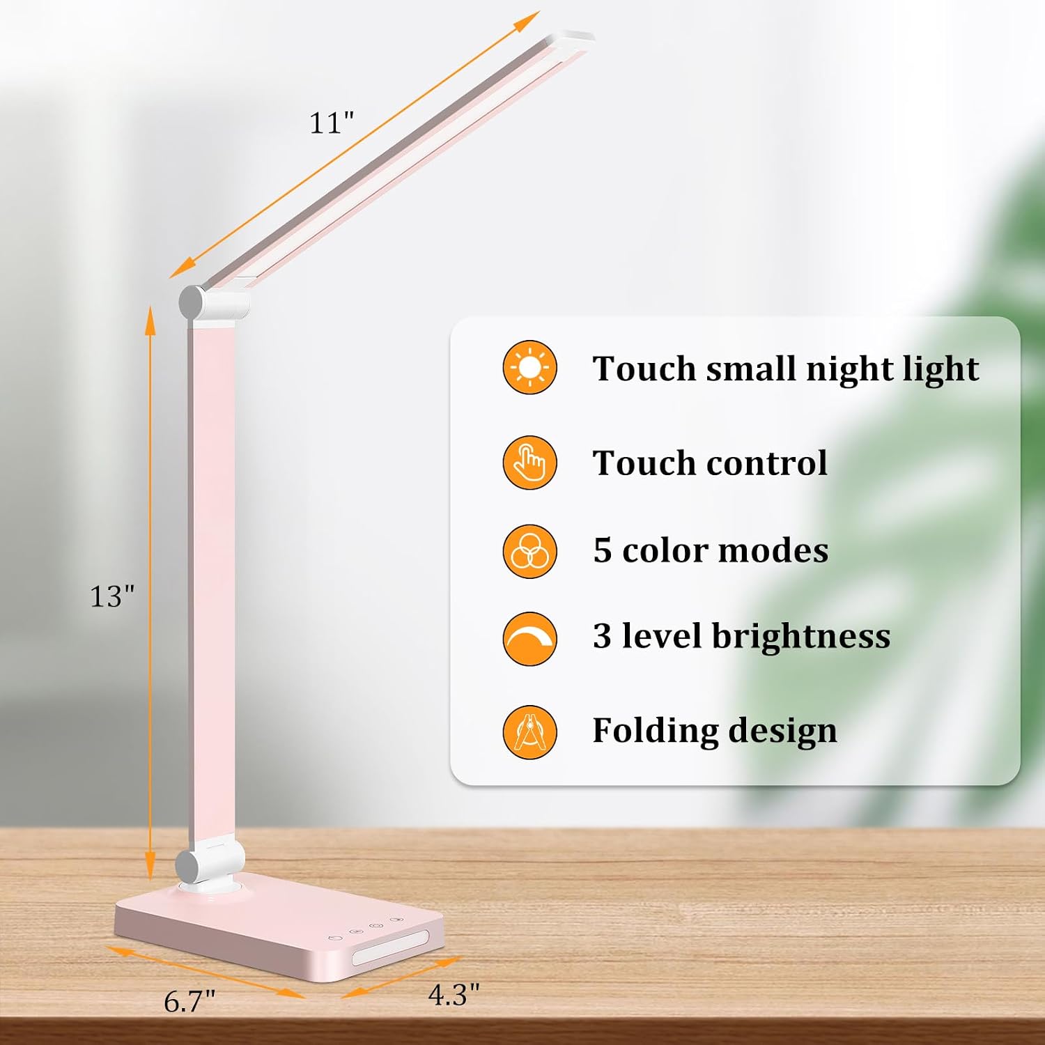Detalle de LED Desk Lamp with USB Ports
