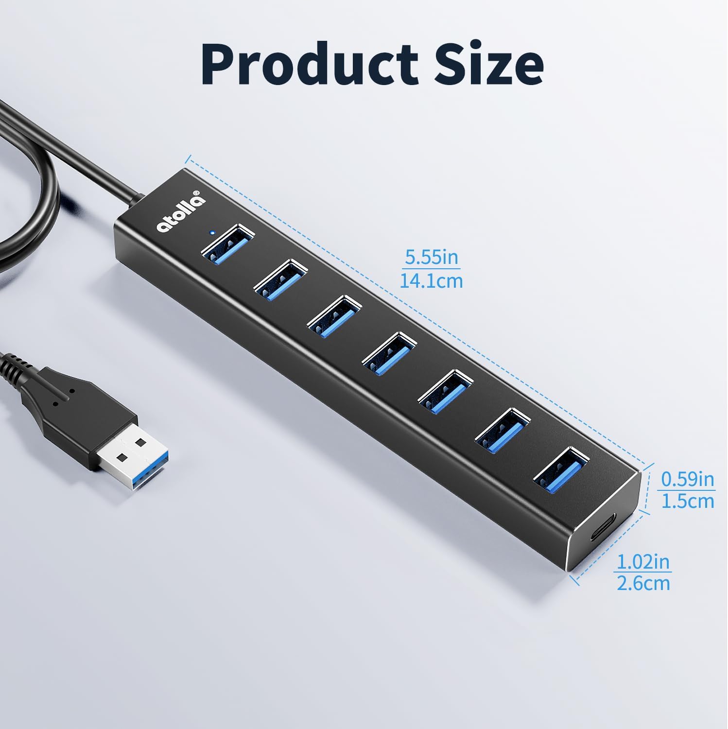 Thumbnail 6 de atolla USB 3.0 Hub 8-Port