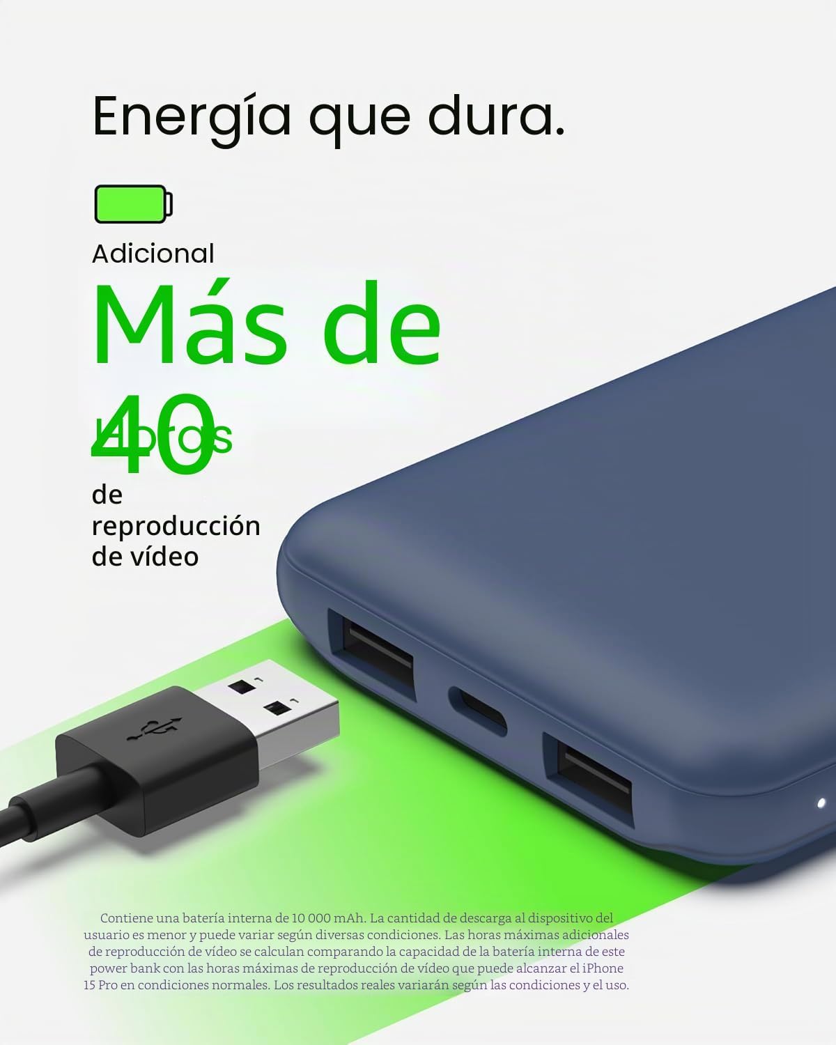 Thumbnail 3 de Belkin Power Bank 10000mAh - Carga rápida USB-C 💙