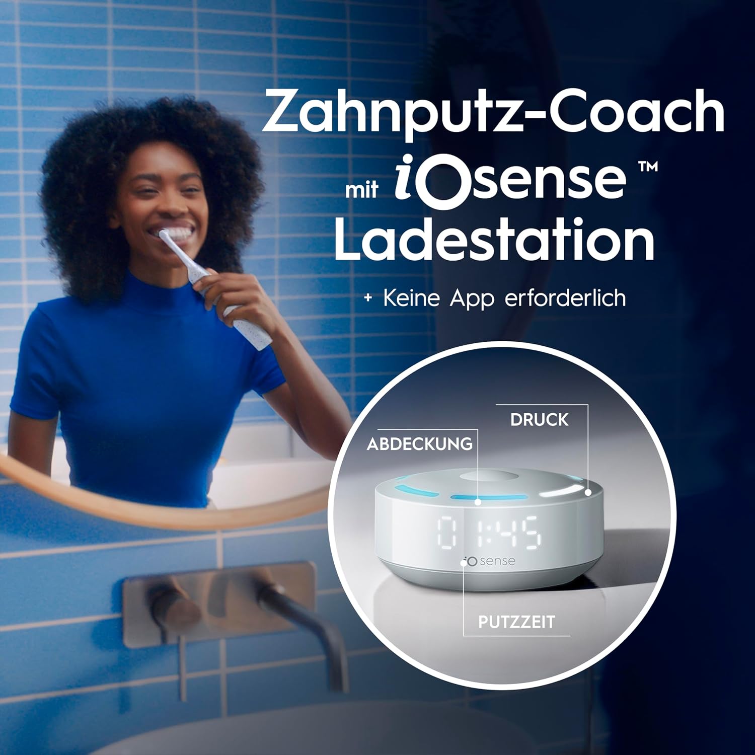 Detalle de Oral-B iO Series 10 Elektrische Zahnbürste 3er Set