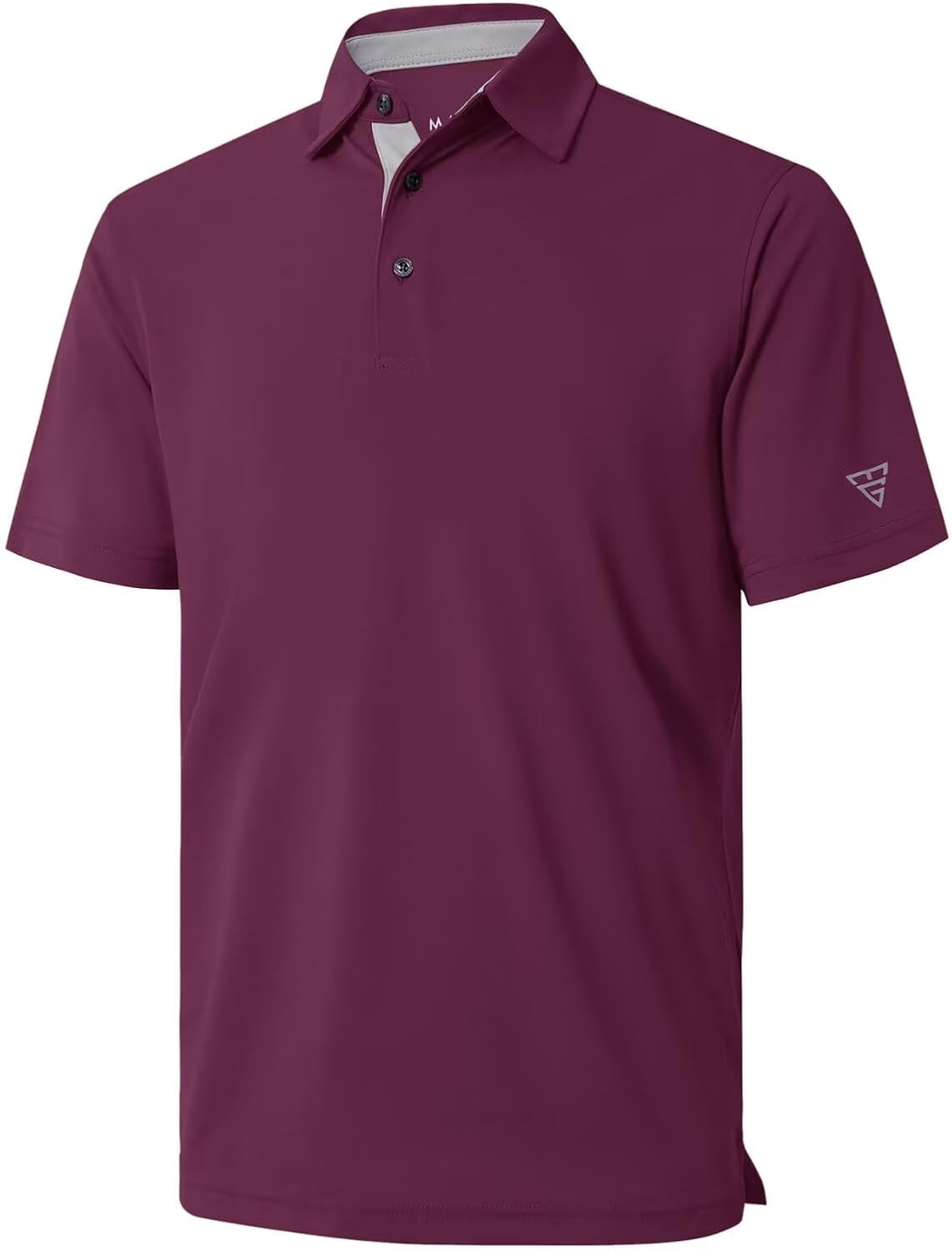 Detalle de M MAELREG Men’s Golf Polo Shirt, Piqué Fabric, UPF 30+ and 4-Way Stretch